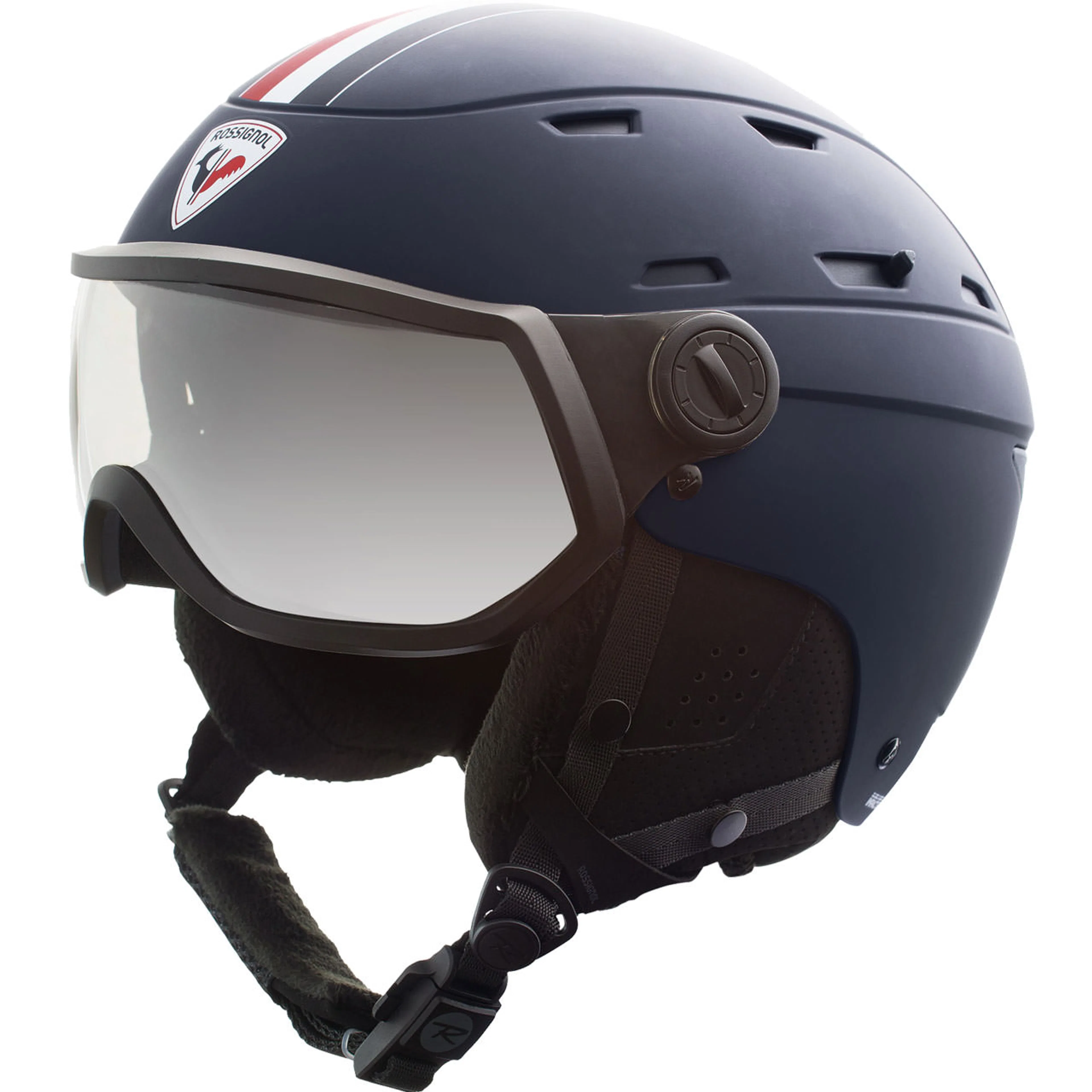 Шлем Rossignol Allspeed Visor Impacts Photochromic STRATO, синий