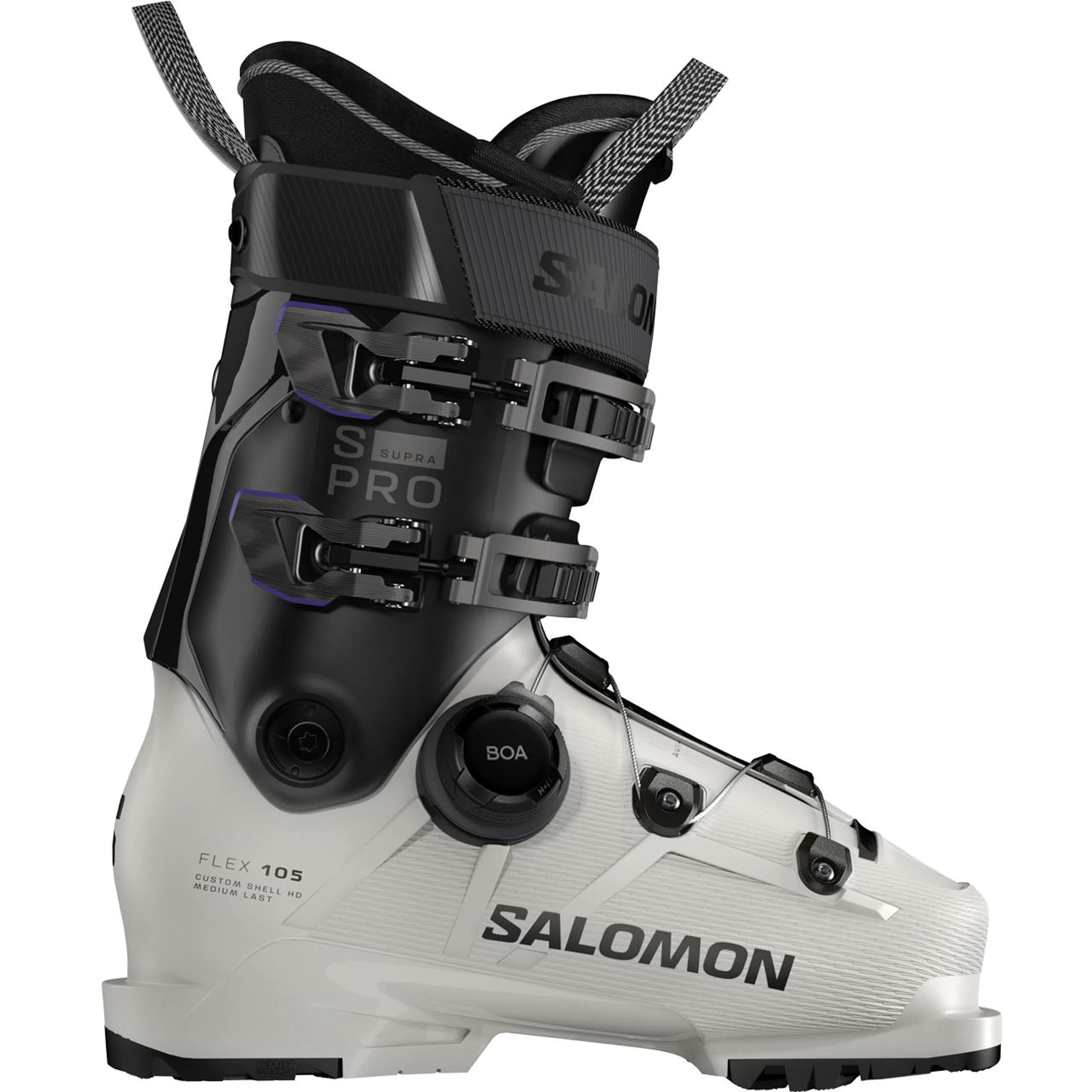 Горнолыжные ботинки Salomon S Pro Supra BOA 105 W GW aurora, серый, чёрный