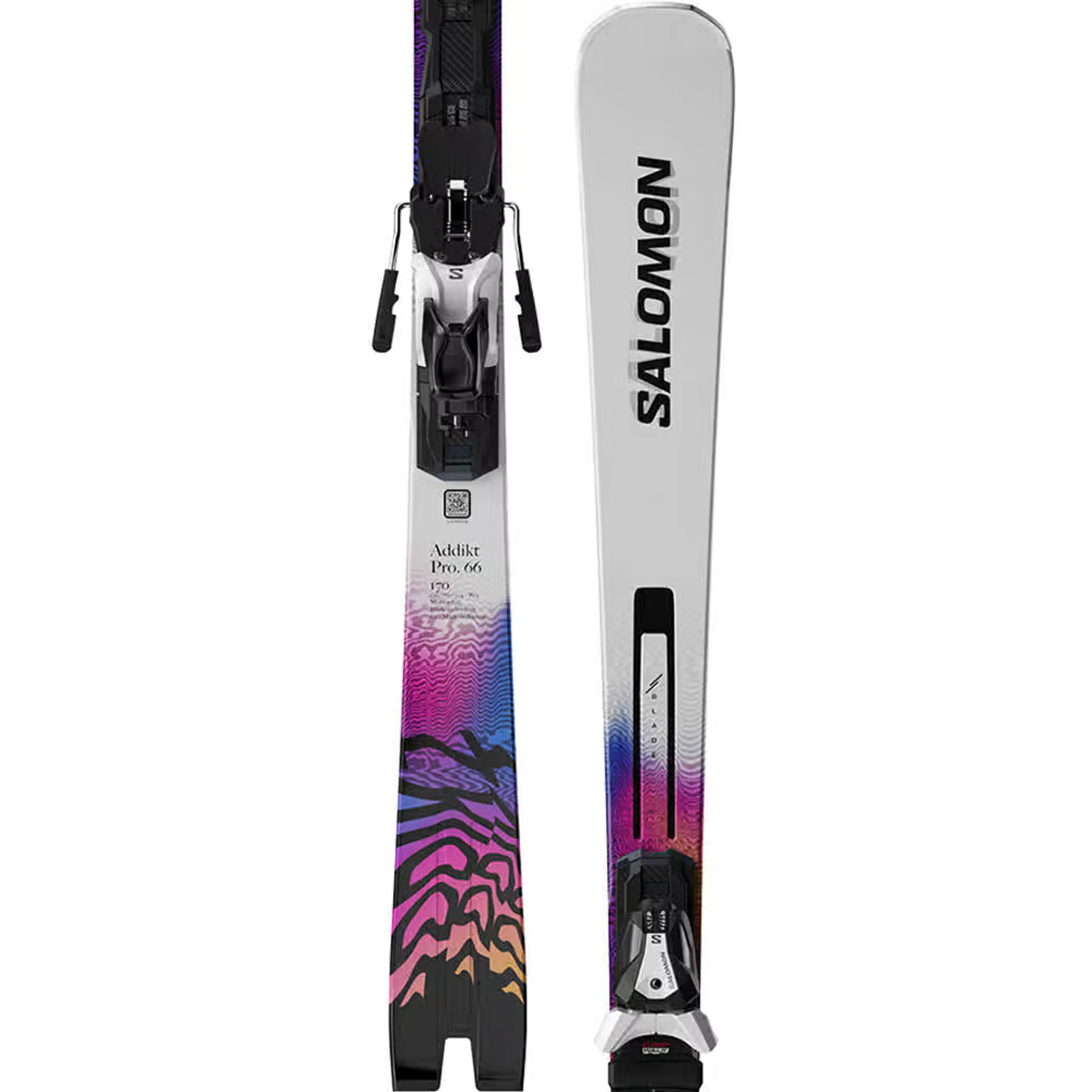 Горные лыжи Salomon E Addikt Pro 66