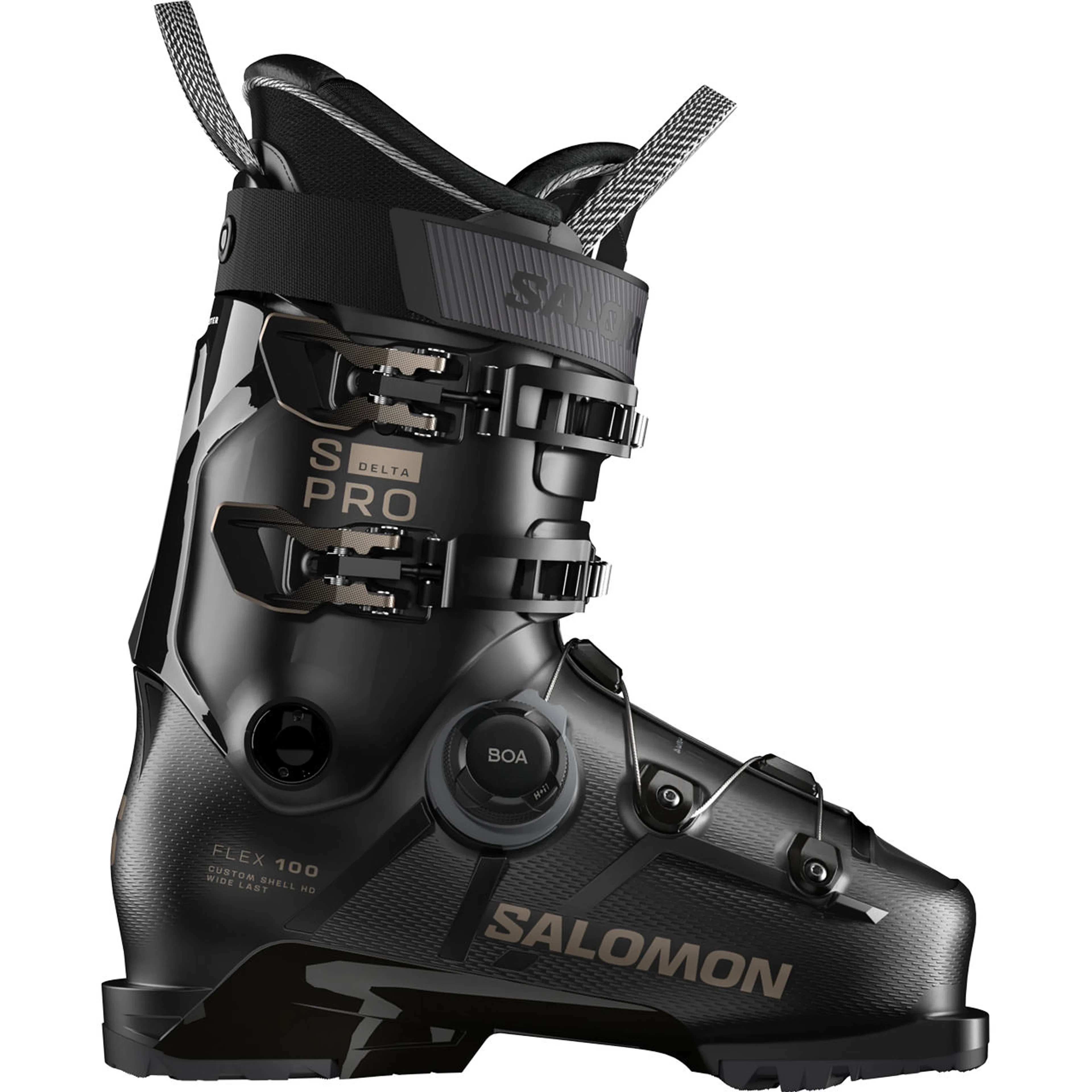 Горнолыжные ботинки Salomon S Pro Delta BOA 100 GW, чёрный