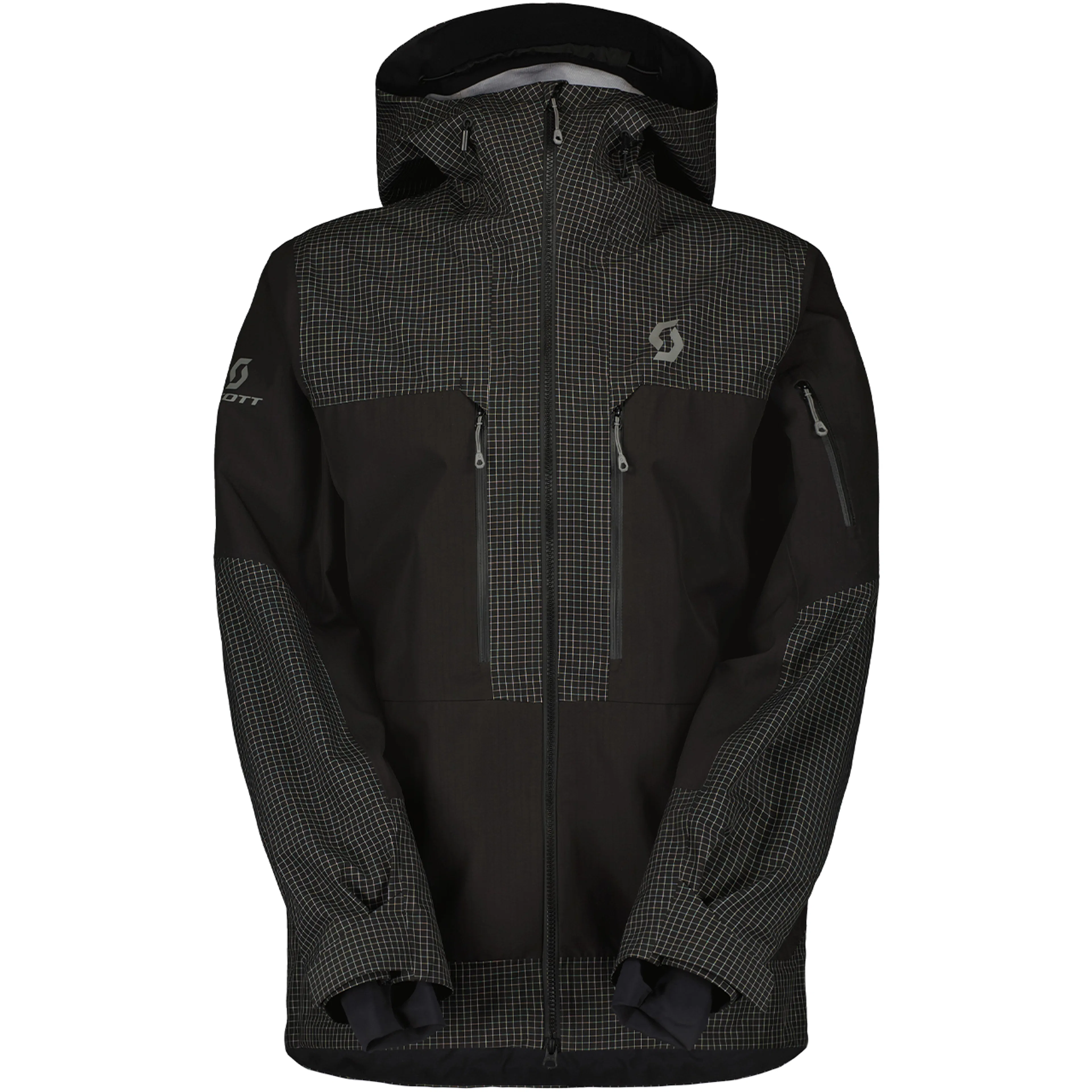 Куртка Scott VERTIC RIPSTOP 3L, мужская, чёрный