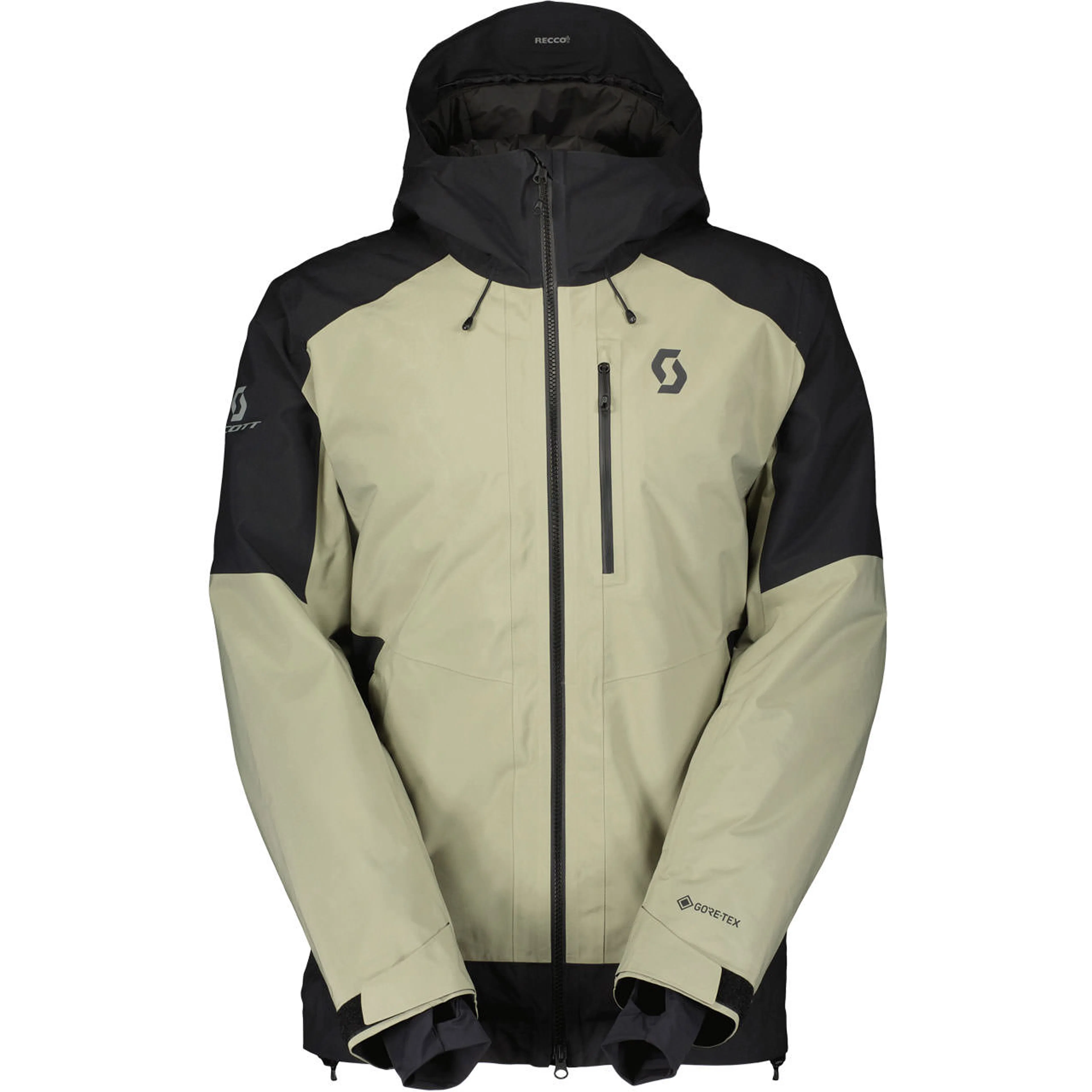 Куртка Scott ULTIMATE GTX dust, мужская, серый, чёрный
