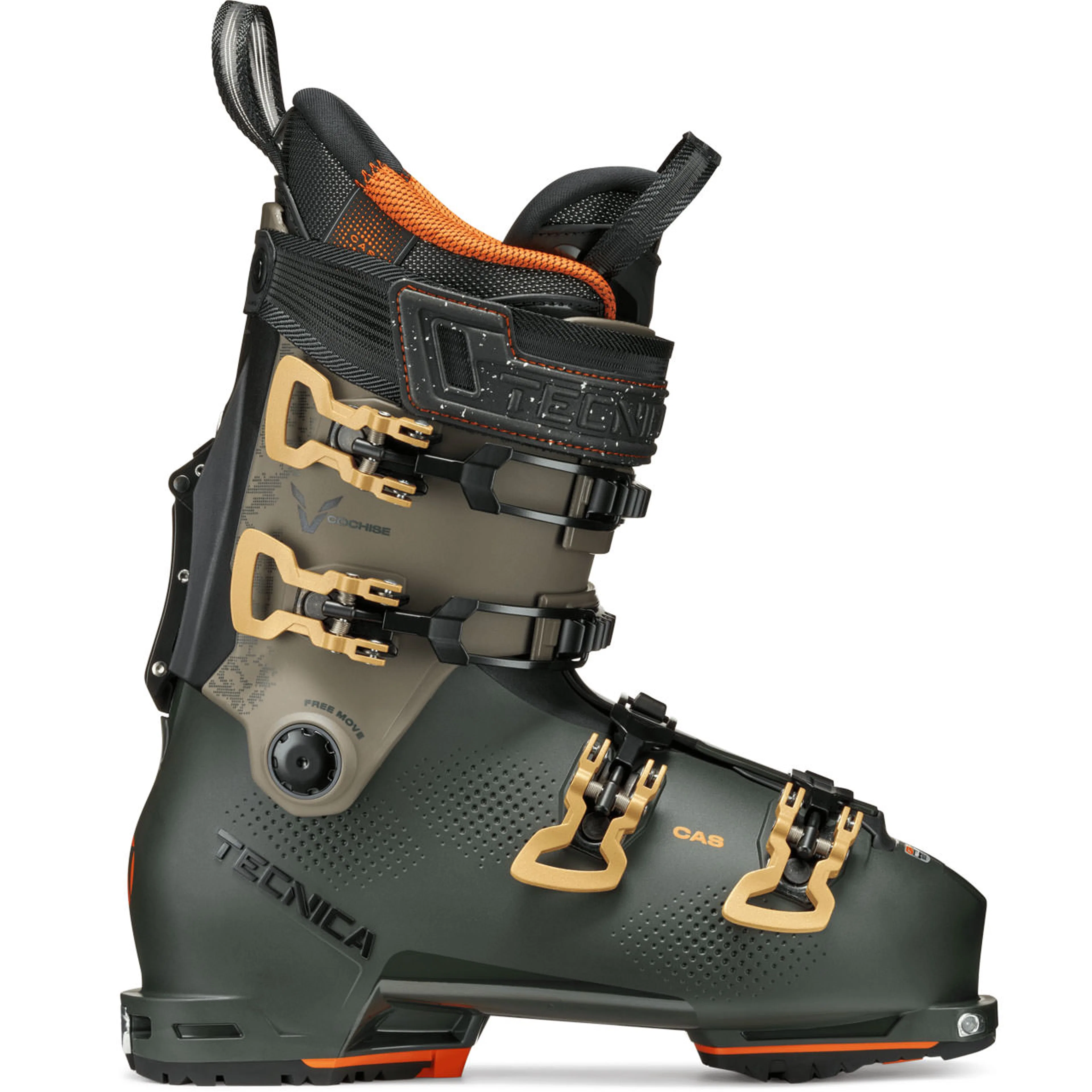 Горнолыжные ботинки Tecnica Cochise 120 DYN GW progressive, зелёный, тёмный
