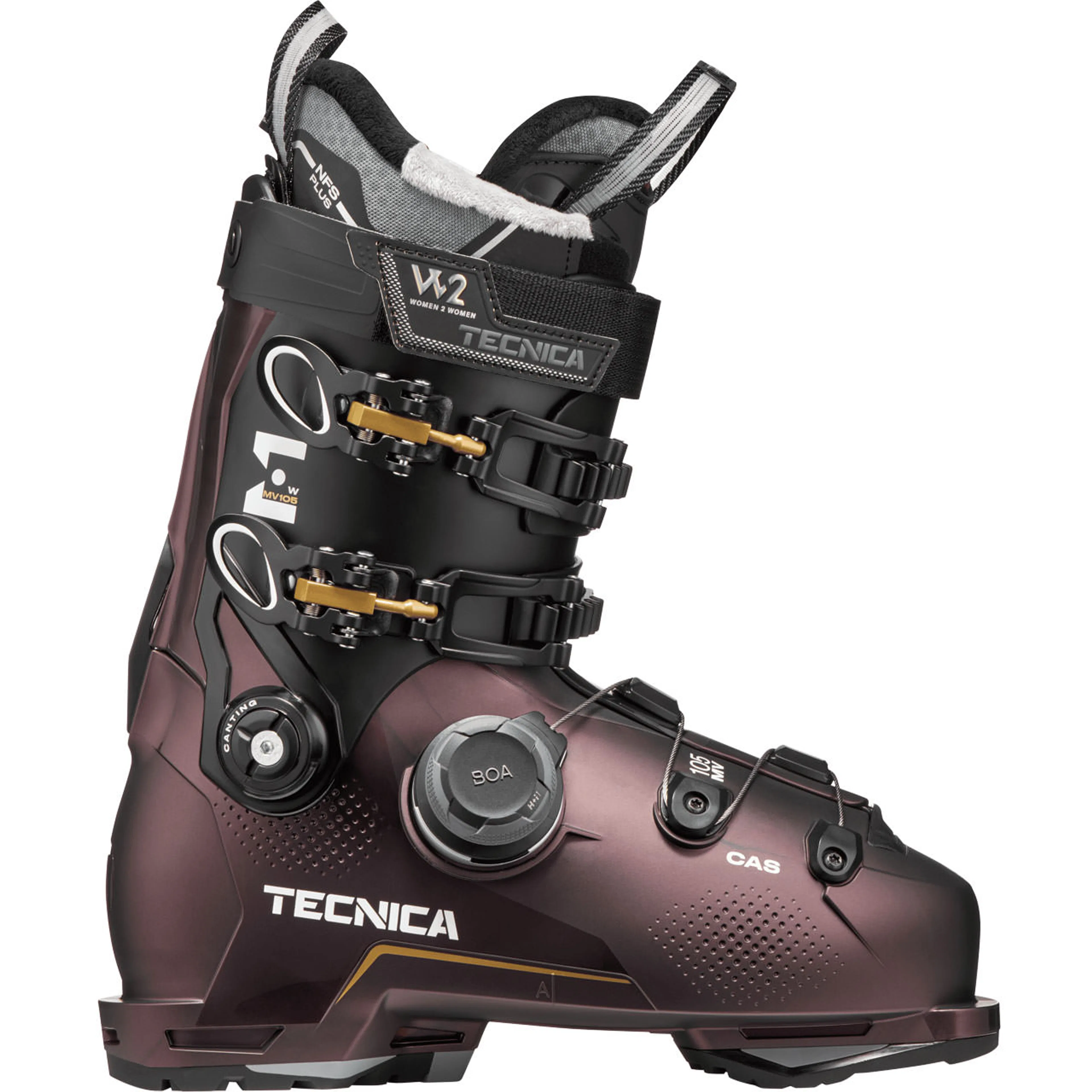 Горнолыжные ботинки Tecnica Mach BOA MV 105 W GW violet iride