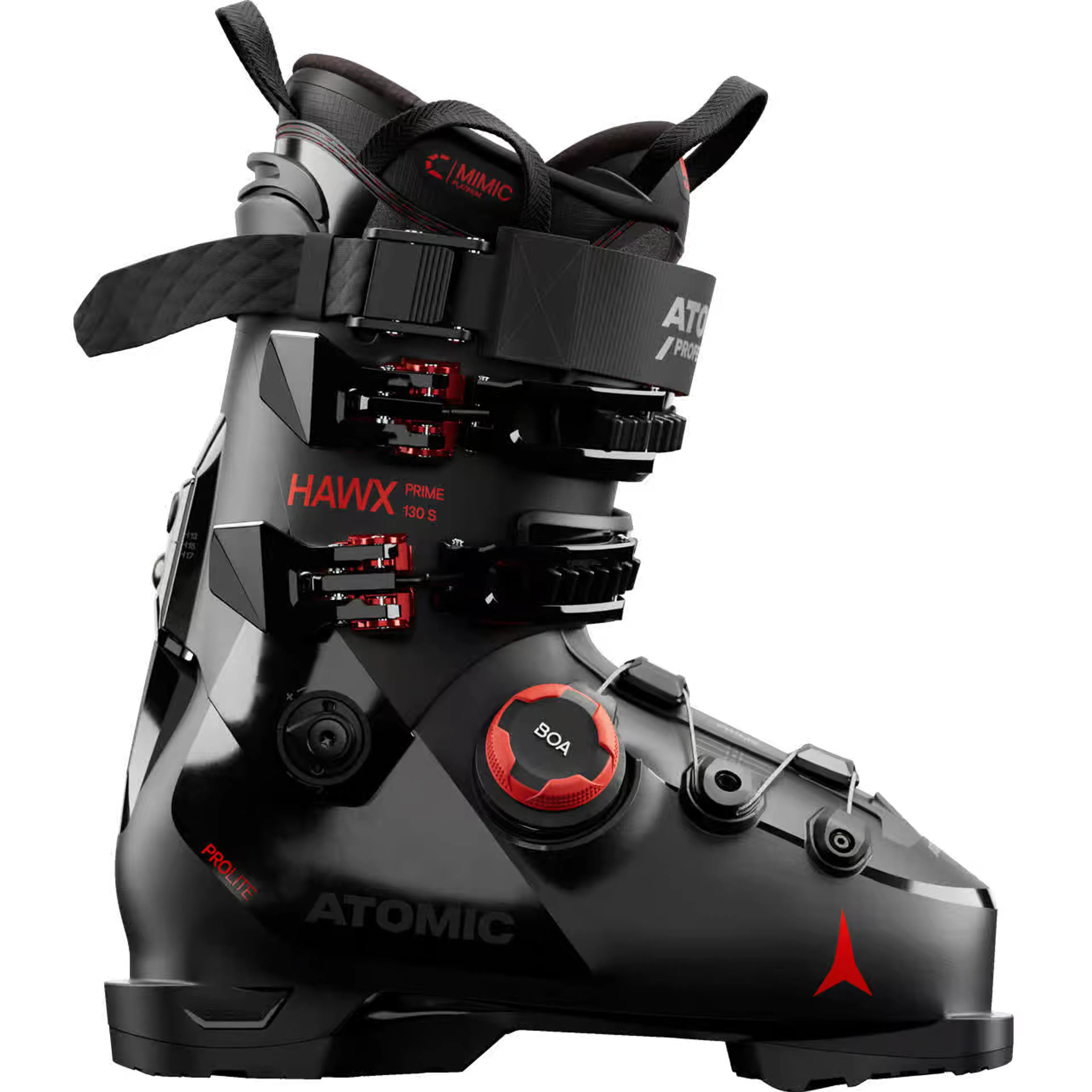 Горнолыжные ботинки Atomic Hawx Prime 130 S BOA GW, чёрный, красный
