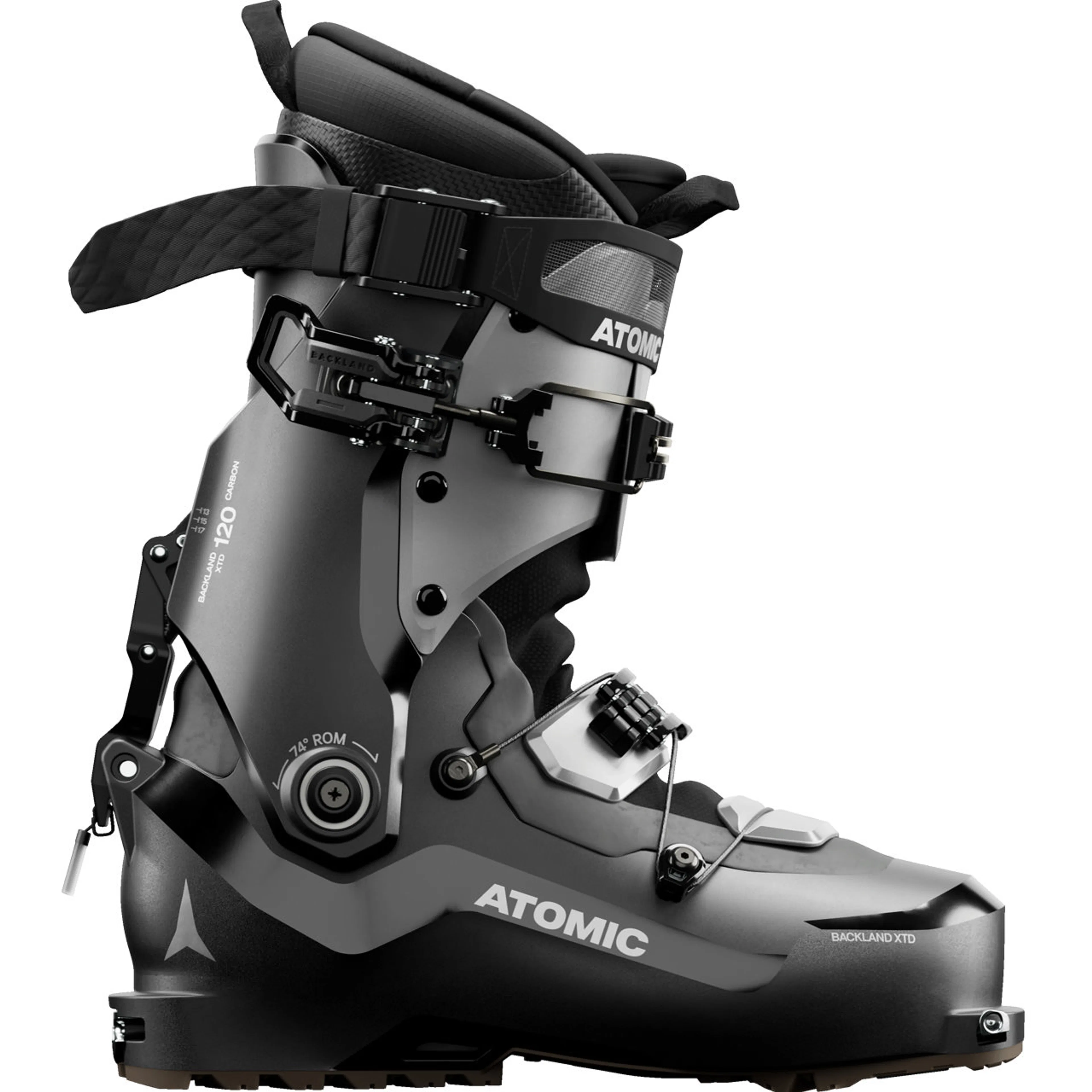 Горнолыжные ботинки Atomic Backland XTD Carbon 120, чёрный, серебристый
