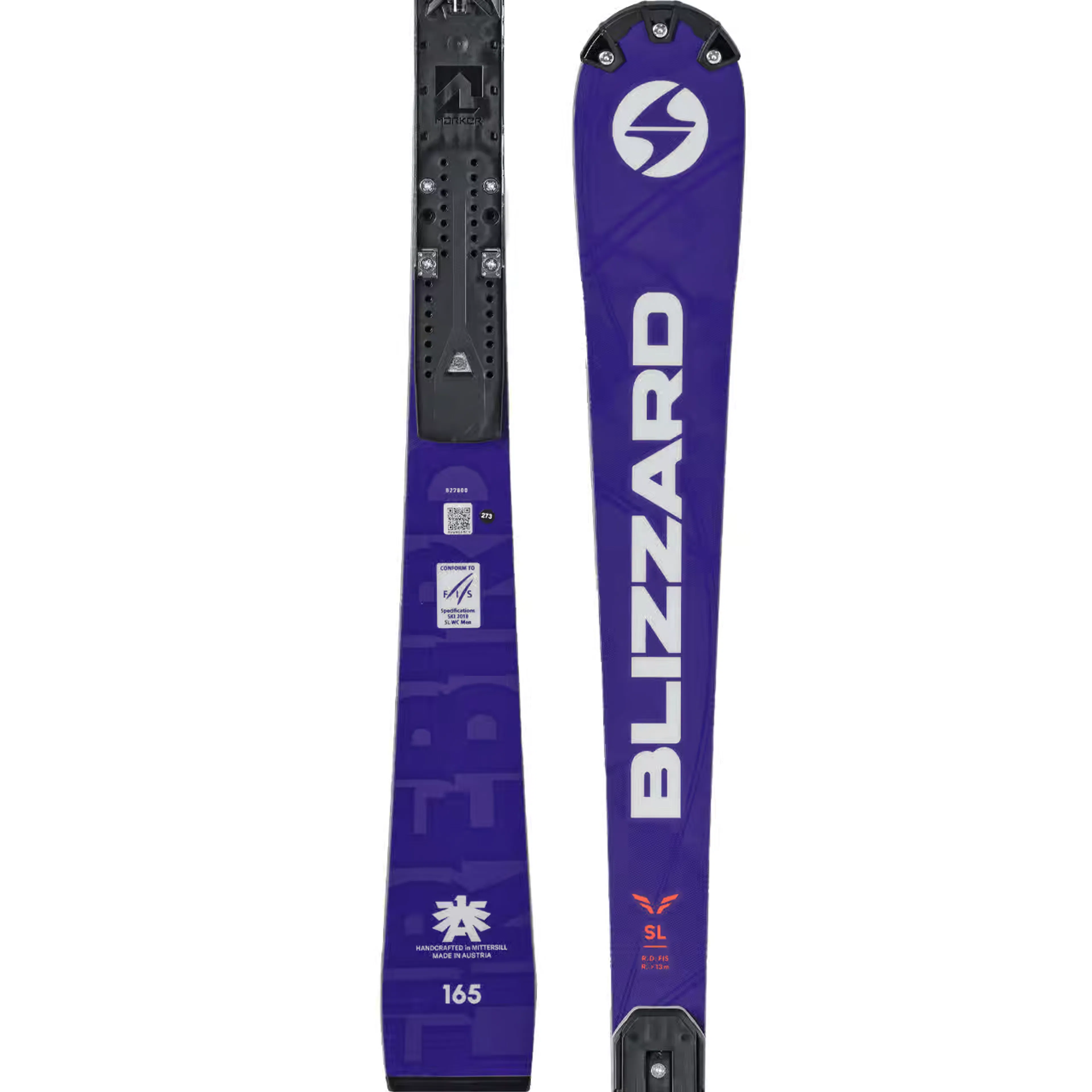 Горные лыжи Blizzard Firebird SL R.D., мужские, фиолетовый