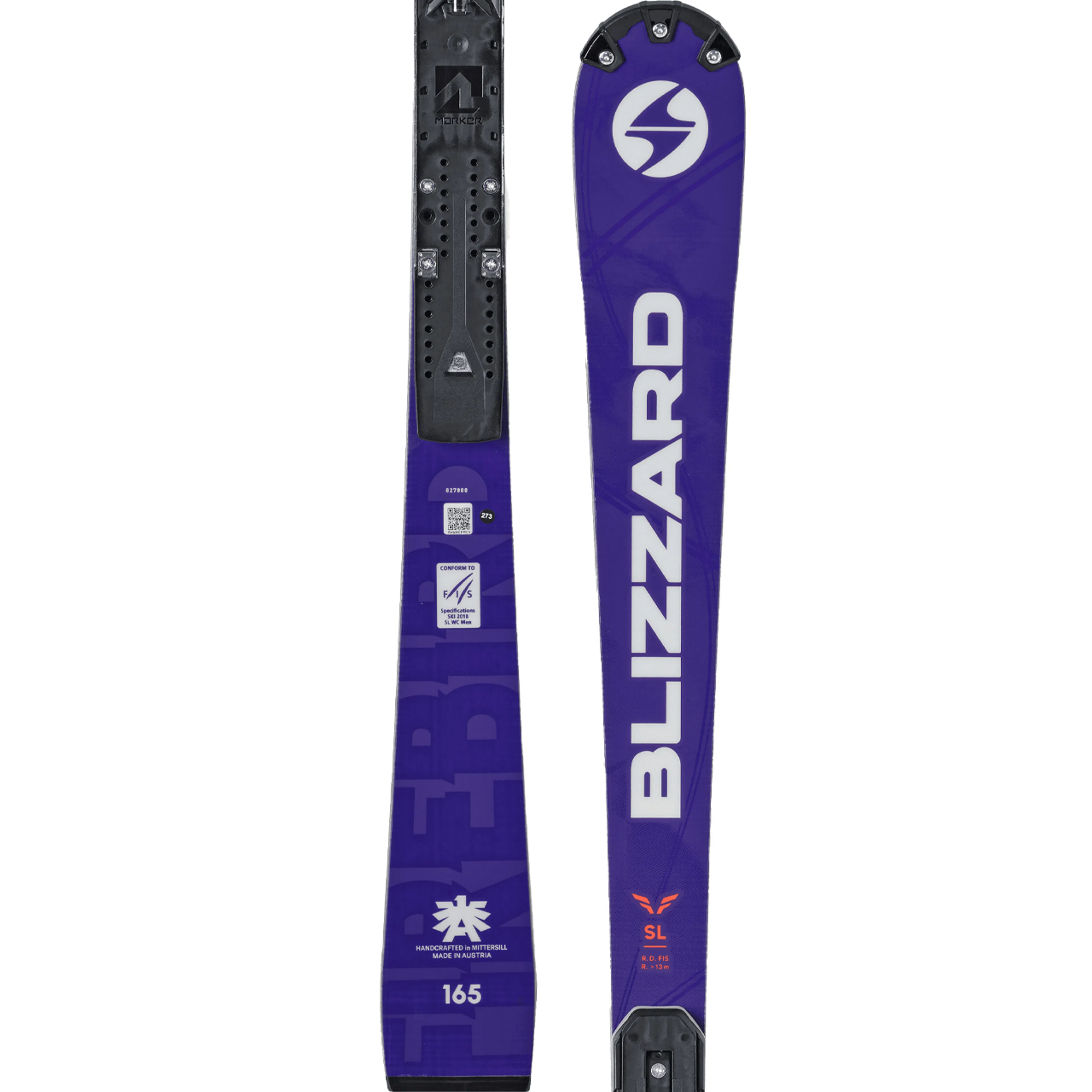 Горные лыжи Blizzard Firebird SL R.D., женские, фиолетовый