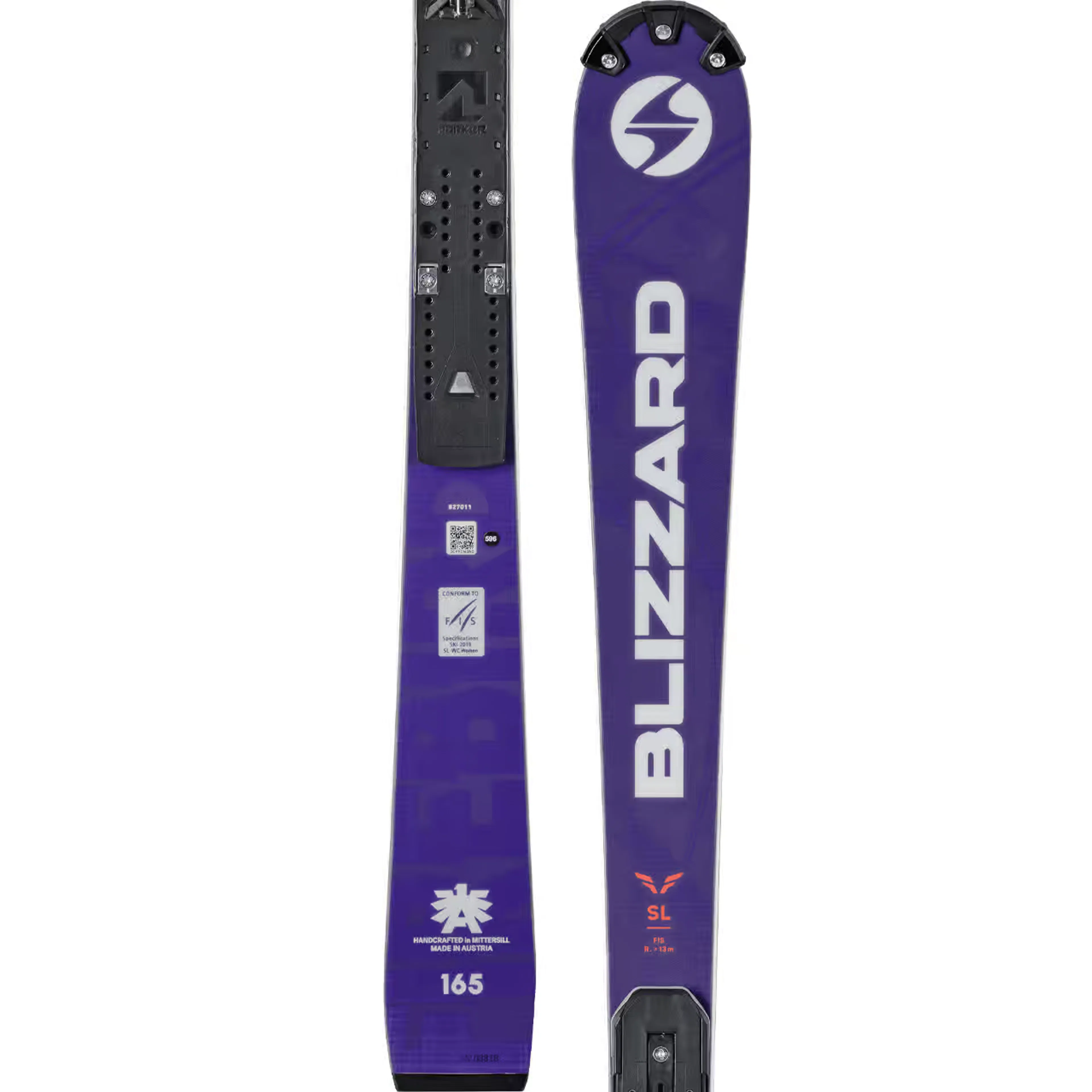 Горные лыжи Blizzard Firebird SL FIS, мужские, фиолетовый