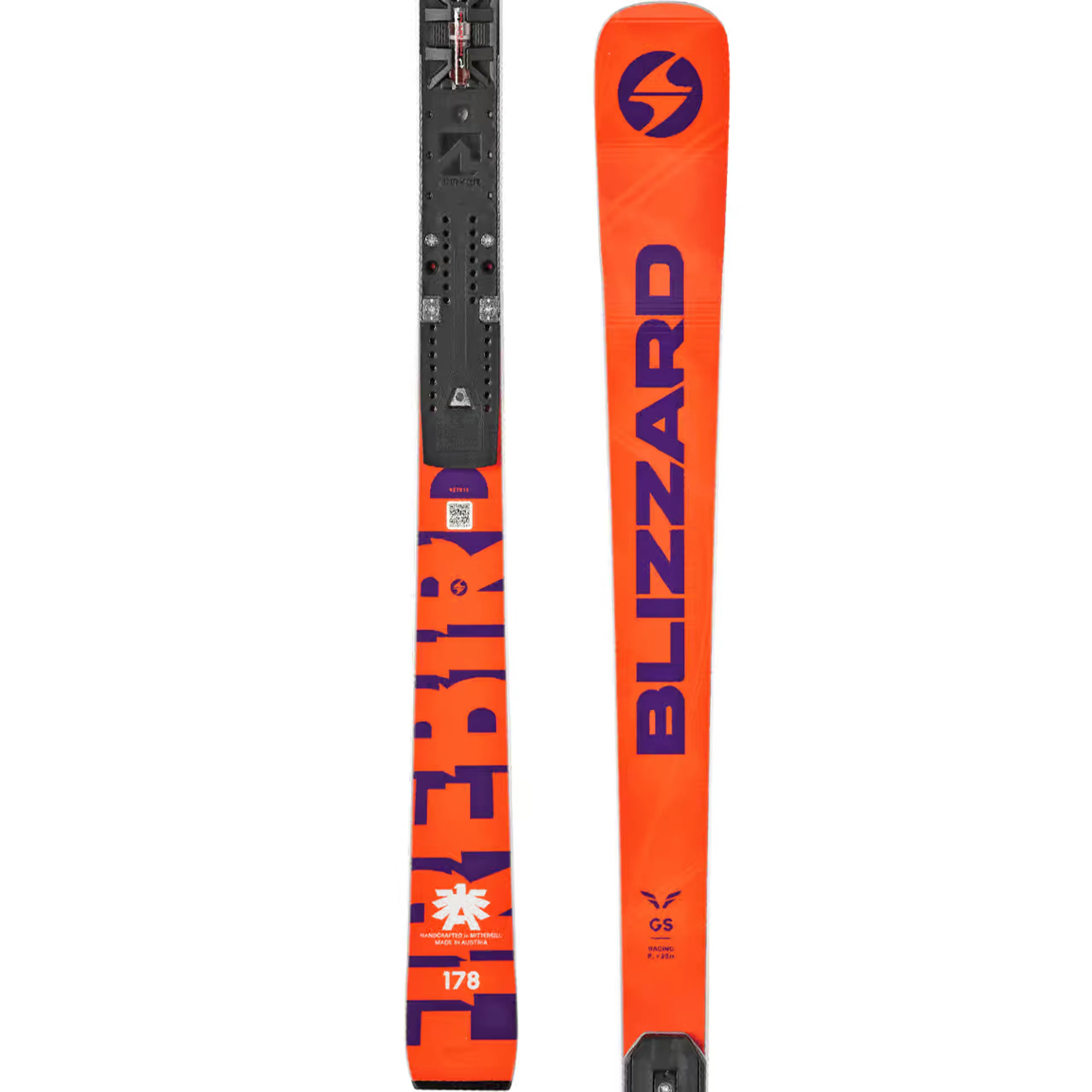 Горные лыжи Blizzard Firebird GS Racing U16 U14, оранжевый