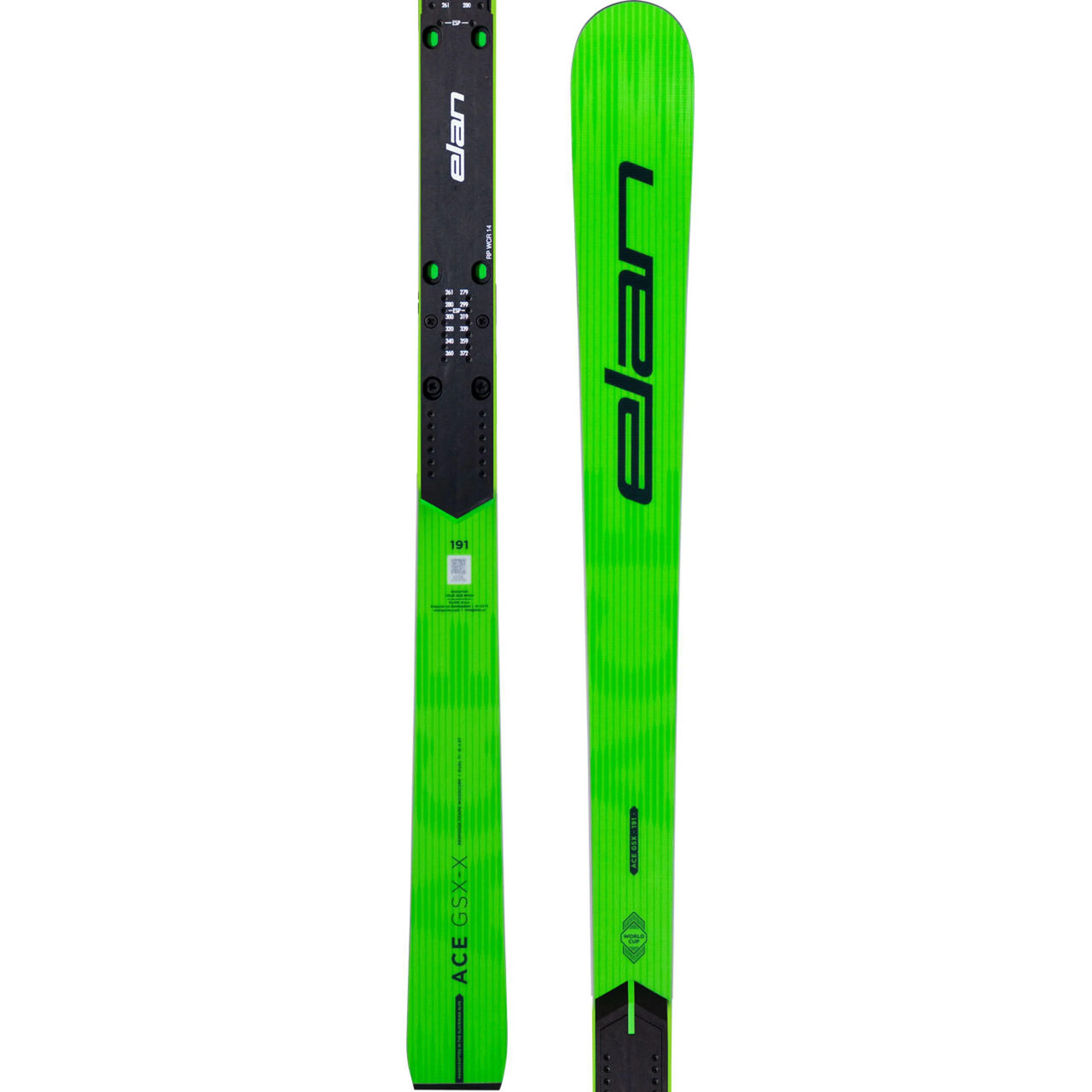 Горные лыжи Elan ACE GSX WC Plate X