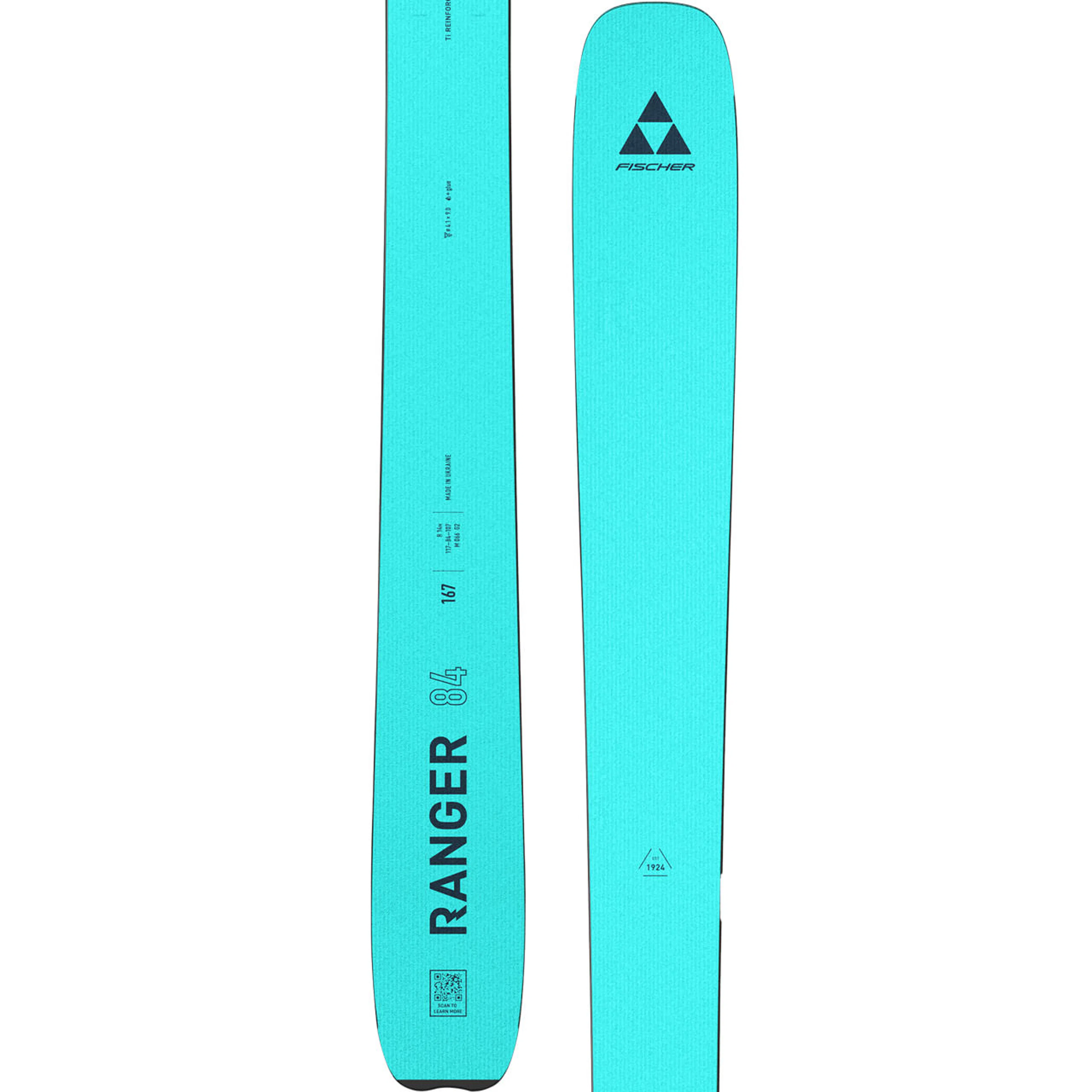 Горные лыжи Fischer Ranger 84 celeste