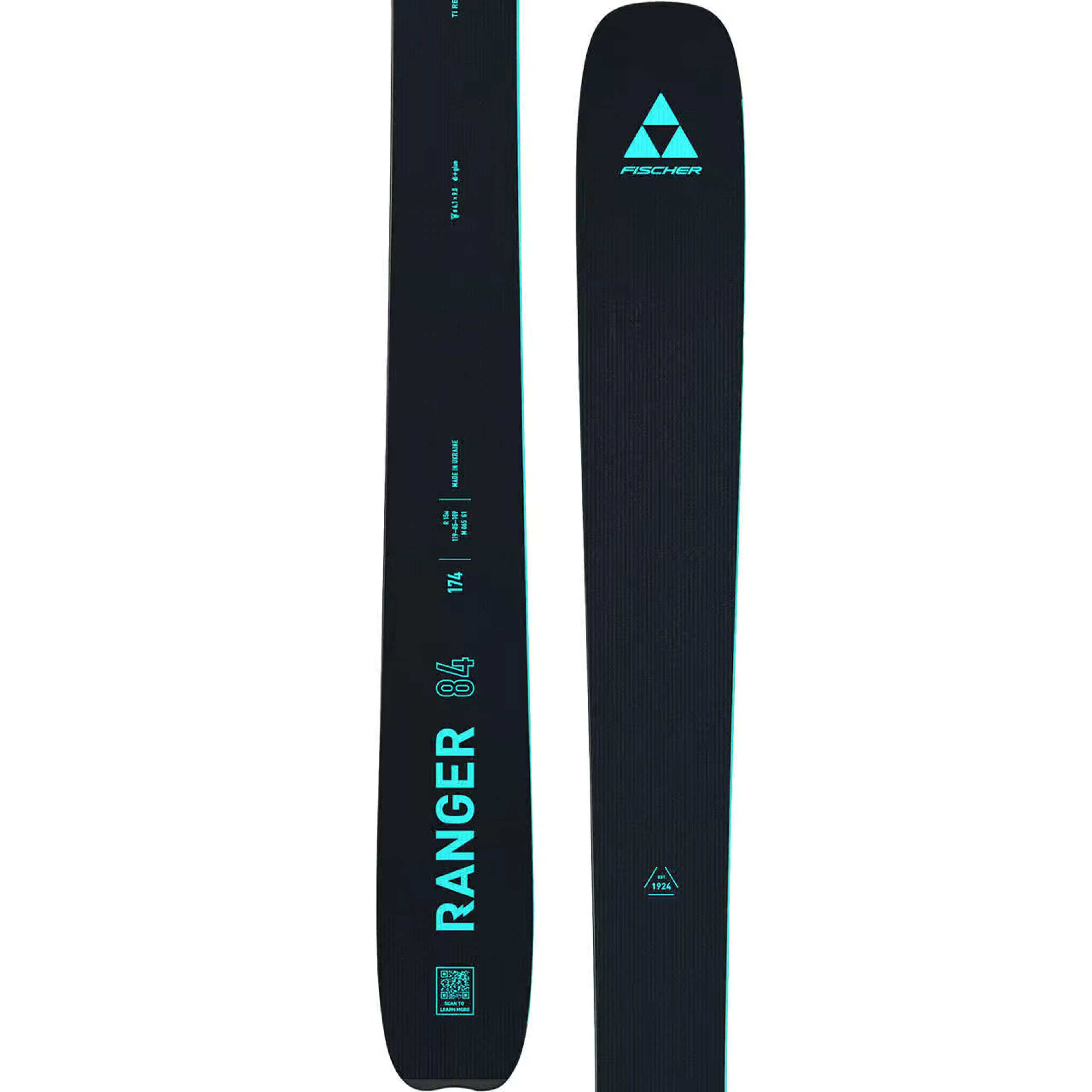 Горные лыжи Fischer Ranger 84, чёрный