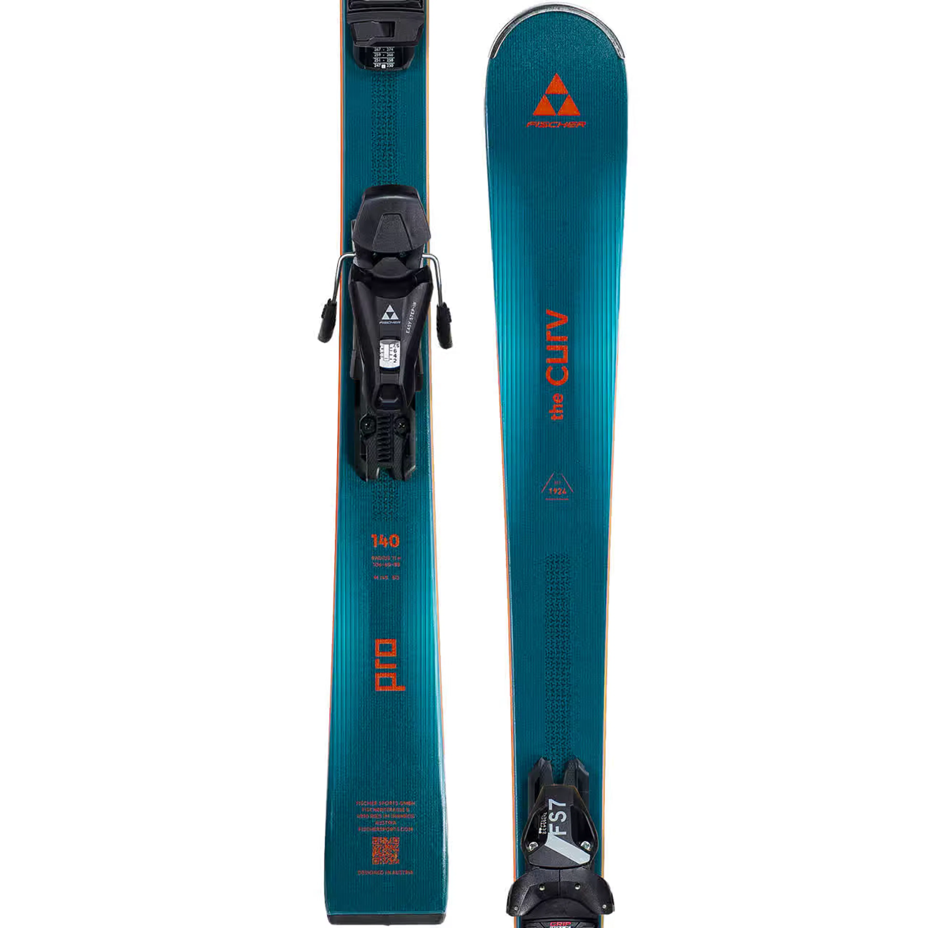 Горные лыжи Fischer The Curv PRO FS7 GW CA, детские