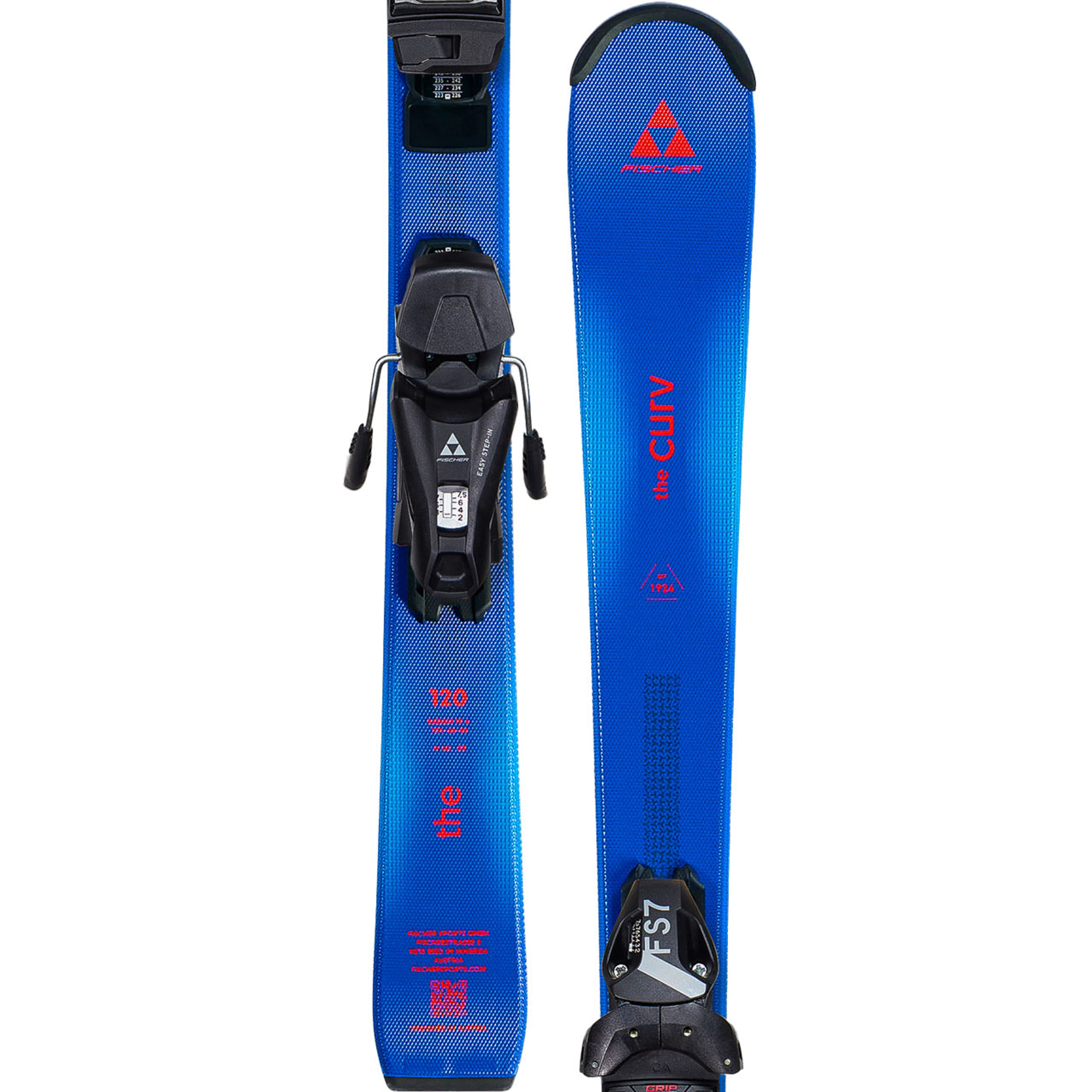 Горные лыжи Fischer The Curv FS7 GW CA, детские
