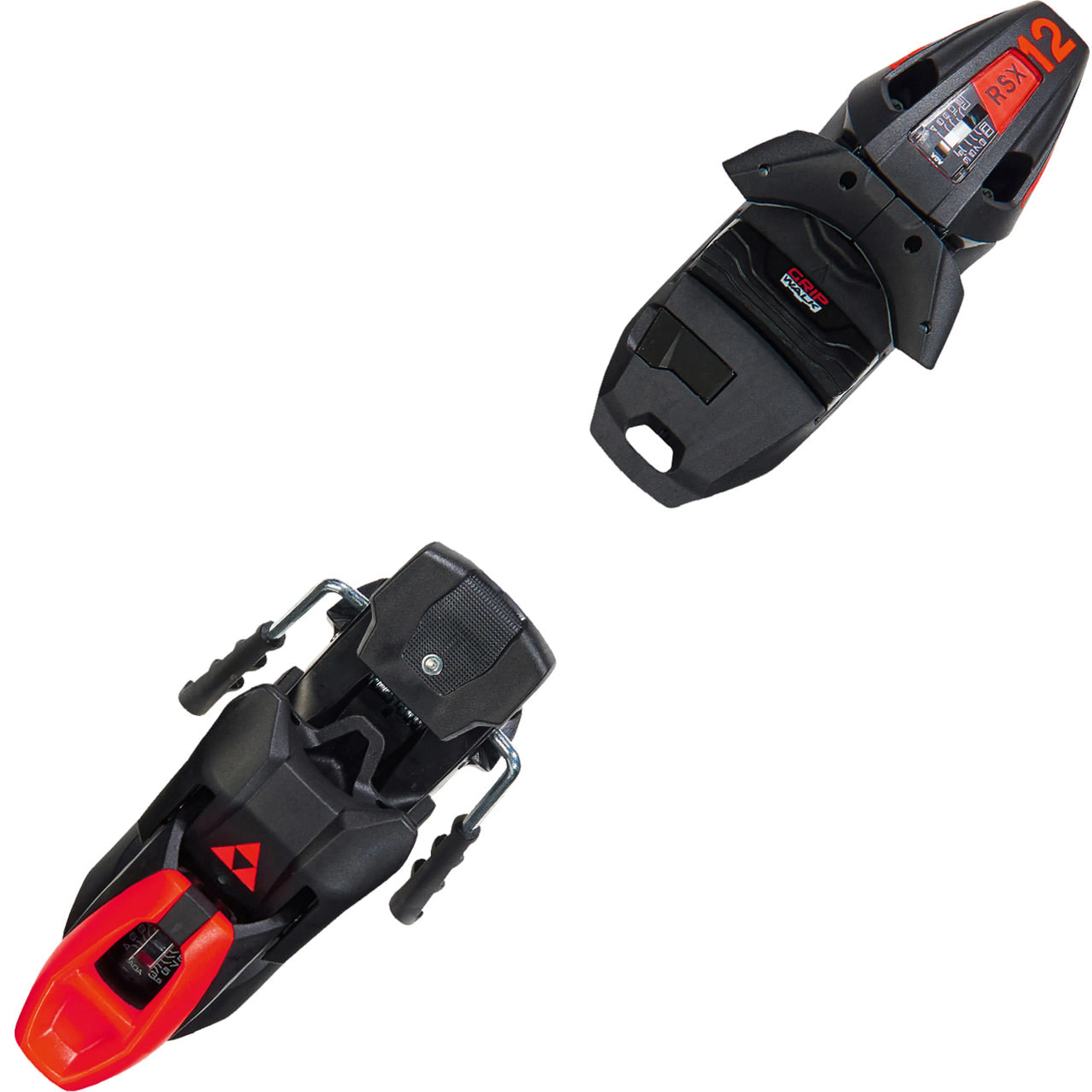 Крепления Fischer RSX 12 GW PR solid flash, чёрный, красный