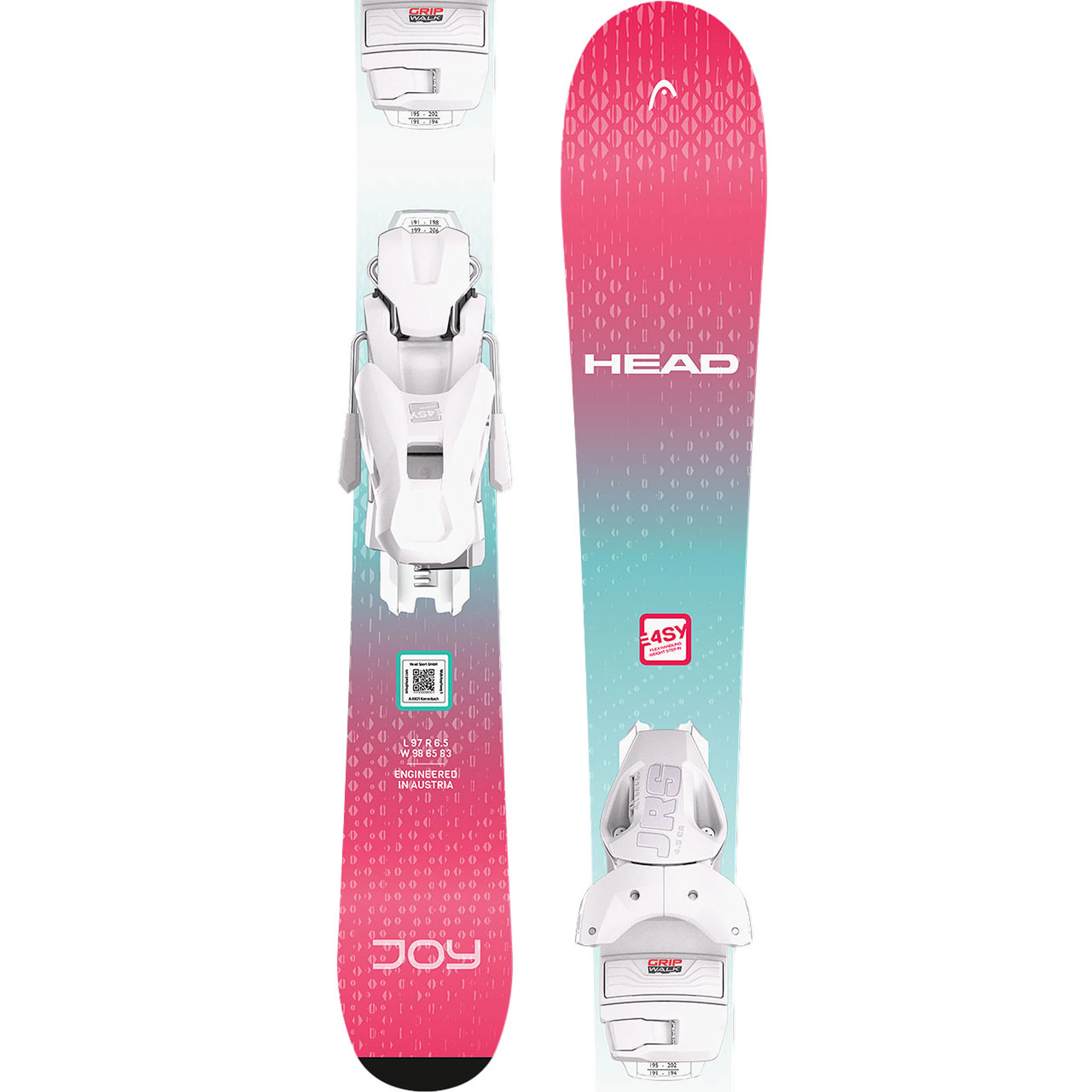 Горные лыжи Head Joy Easy 4.5 GW, детские