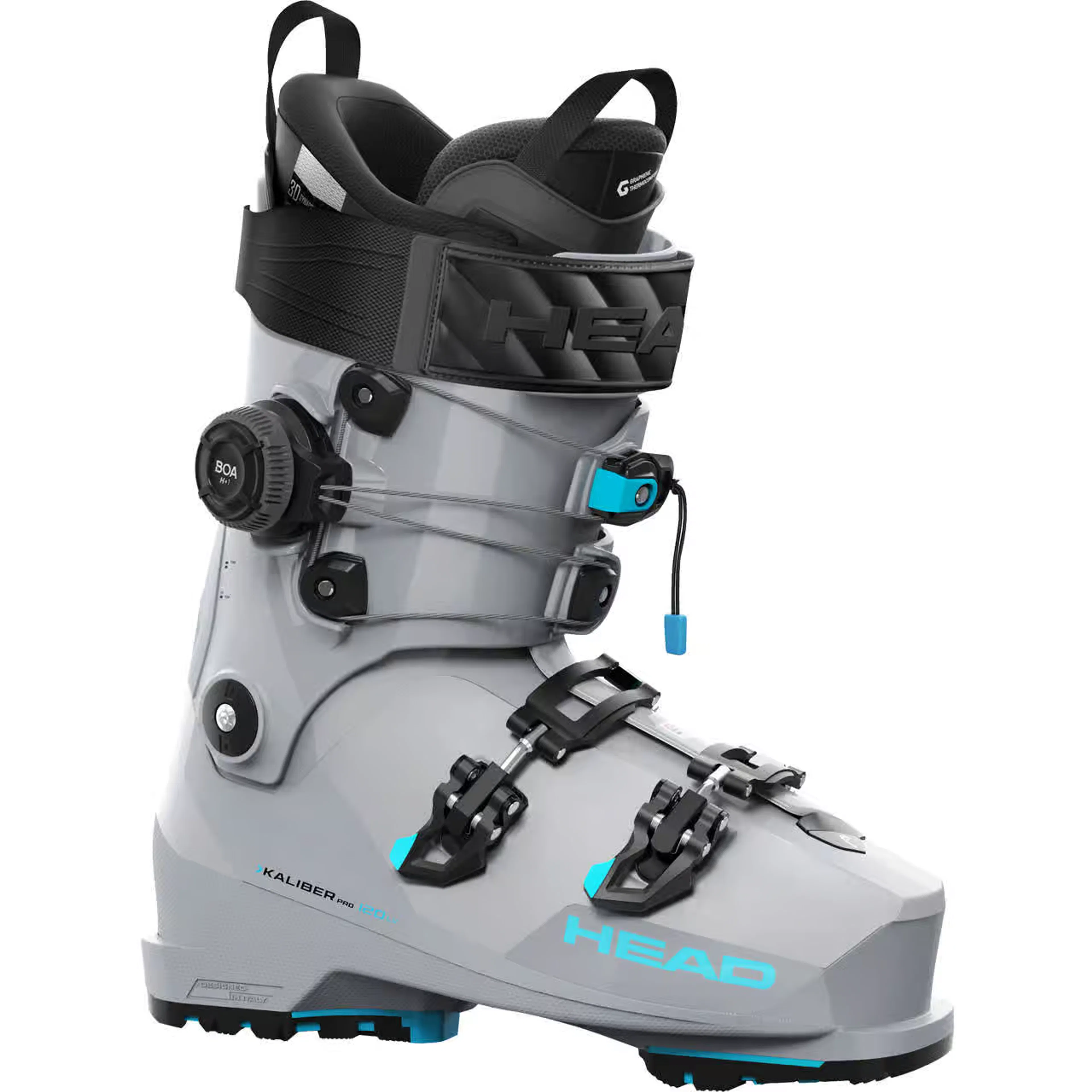 Горнолыжные ботинки Head Kaliber Pro 120 LV GW BOA speed, серый, синий