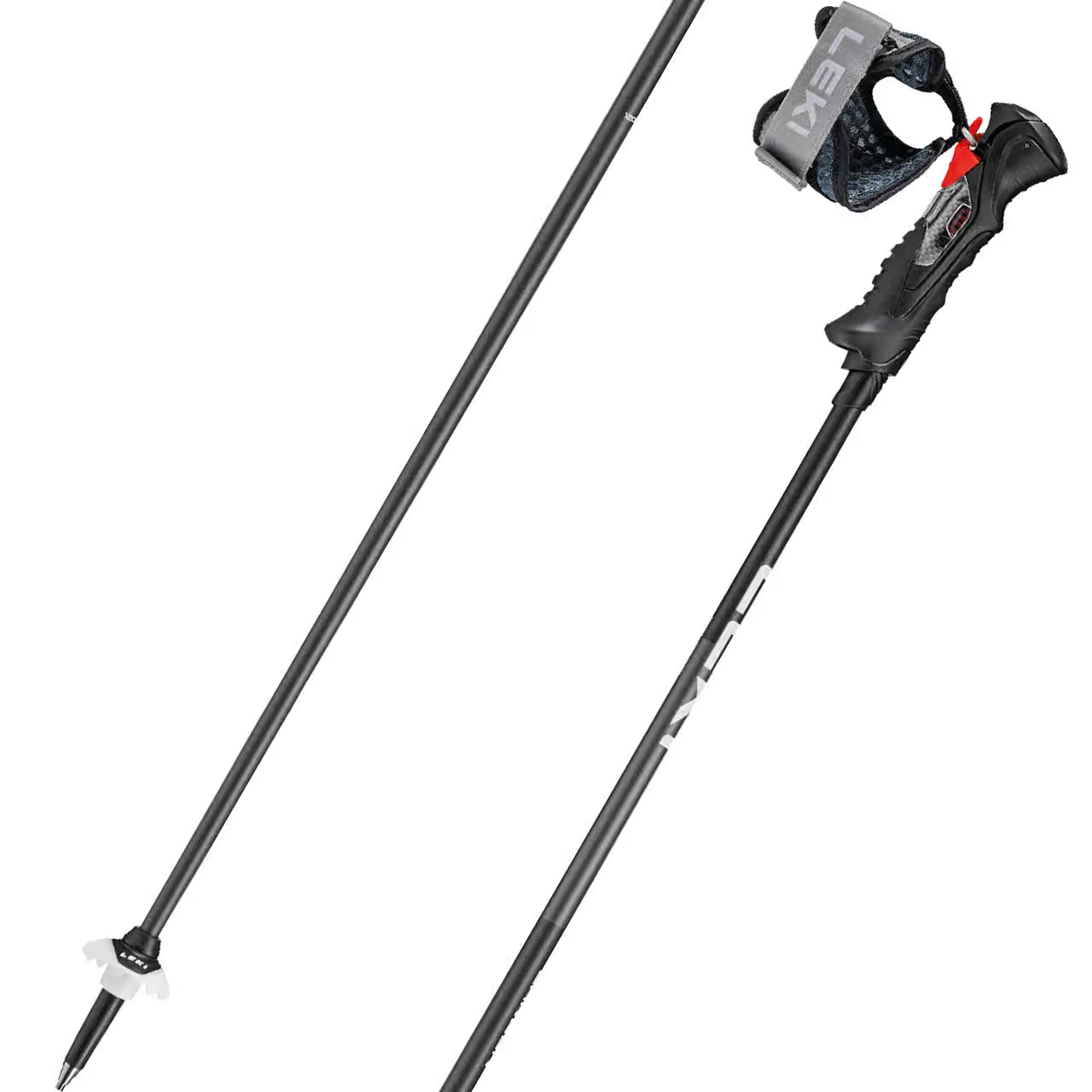 Лыжные палки Leki Carbon 14 TR naturalcarbon, чёрный, белый