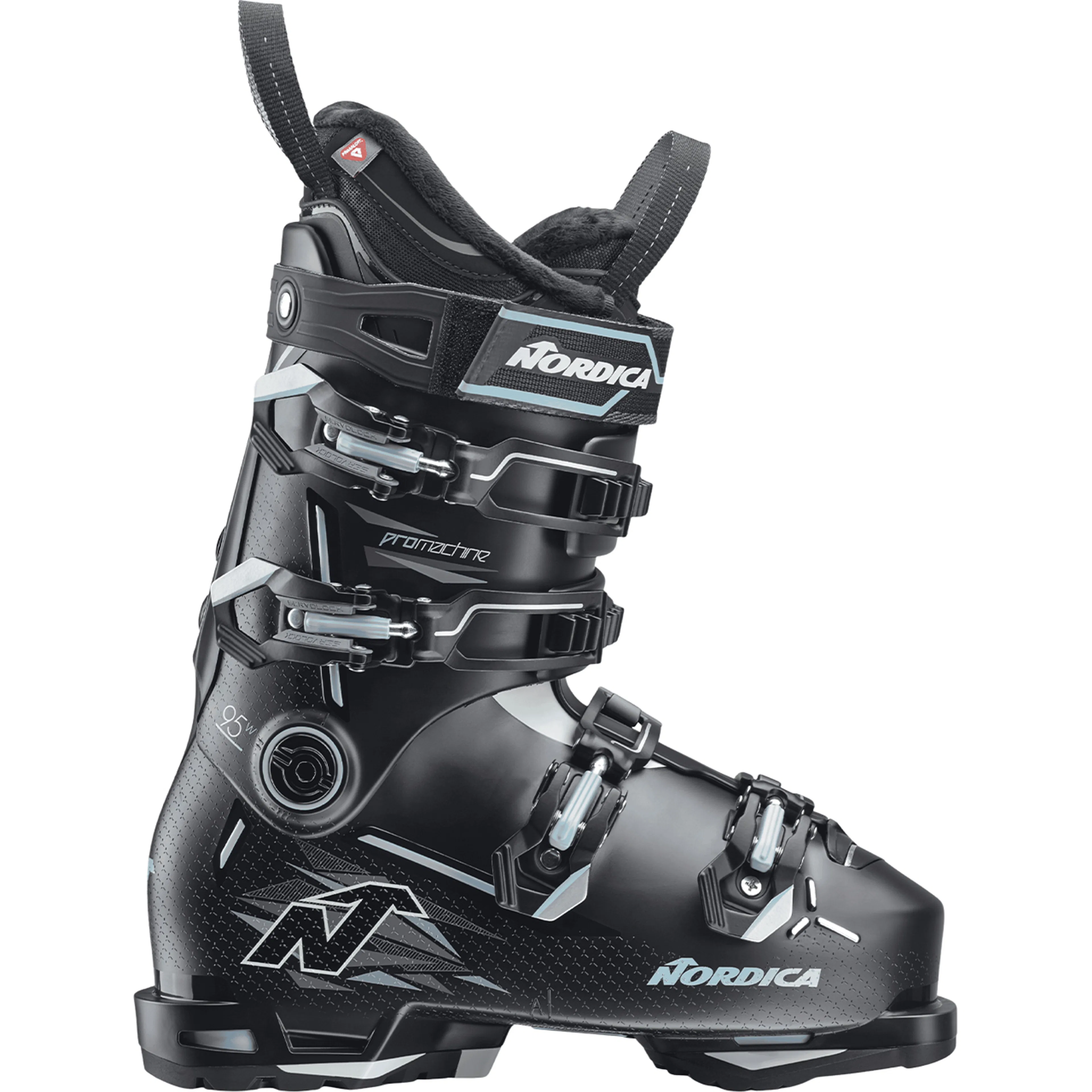 Горнолыжные ботинки Nordica Promachine 3 95 W GW lightblue, чёрный, белый