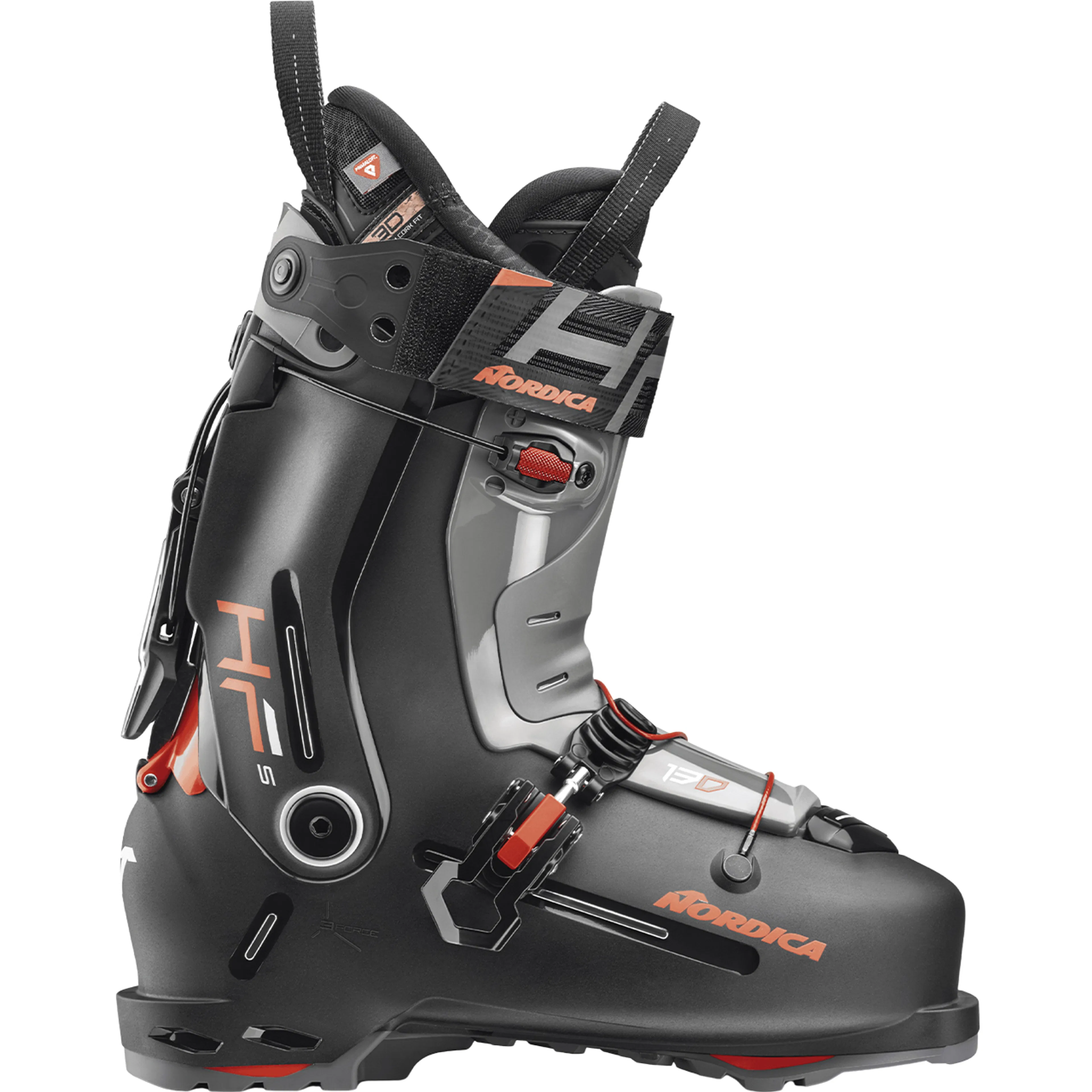 Горнолыжные ботинки Nordica HF S 130 GW, чёрный, тёмный
