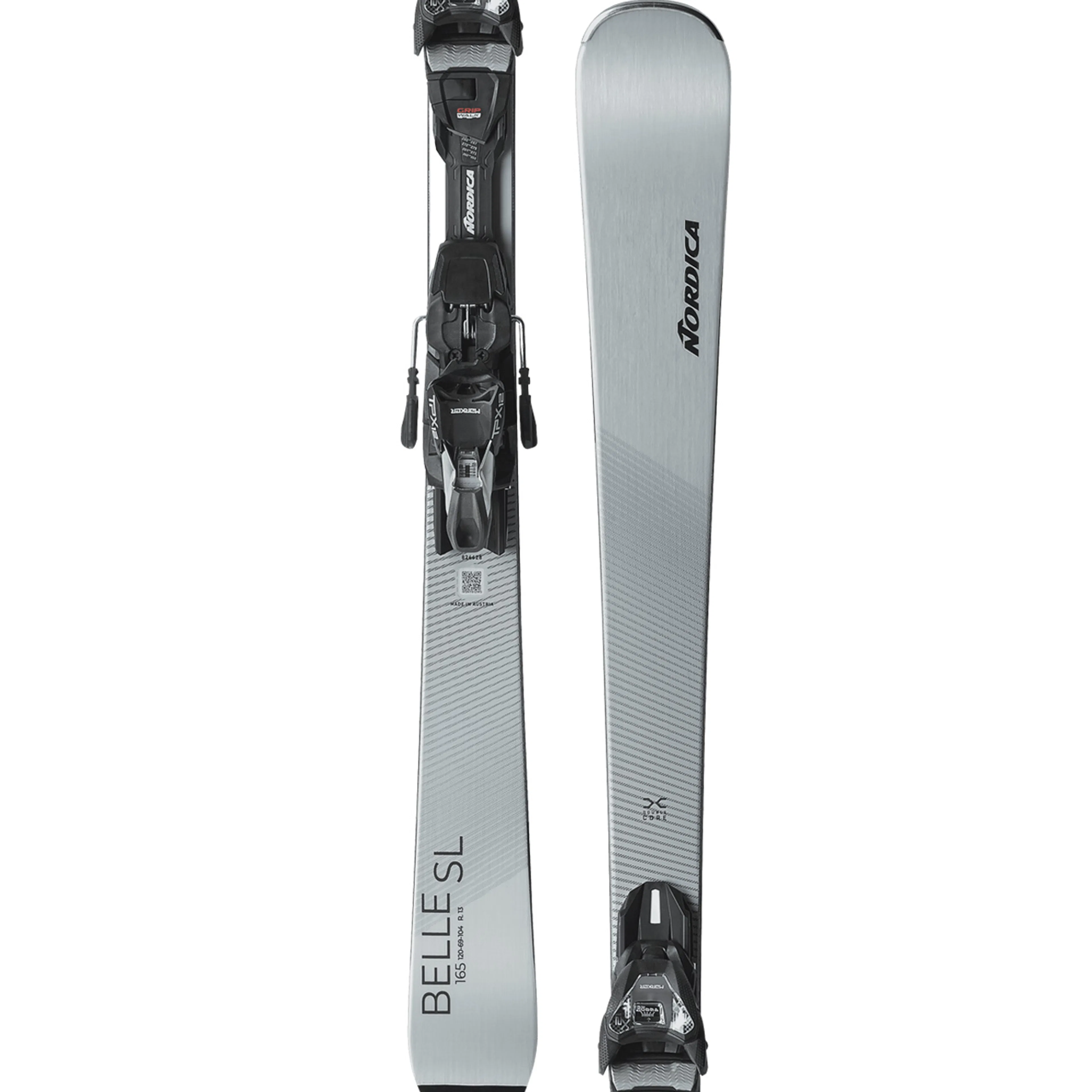 Горные лыжи Nordica Belle SL DC FDT, серый, чёрный