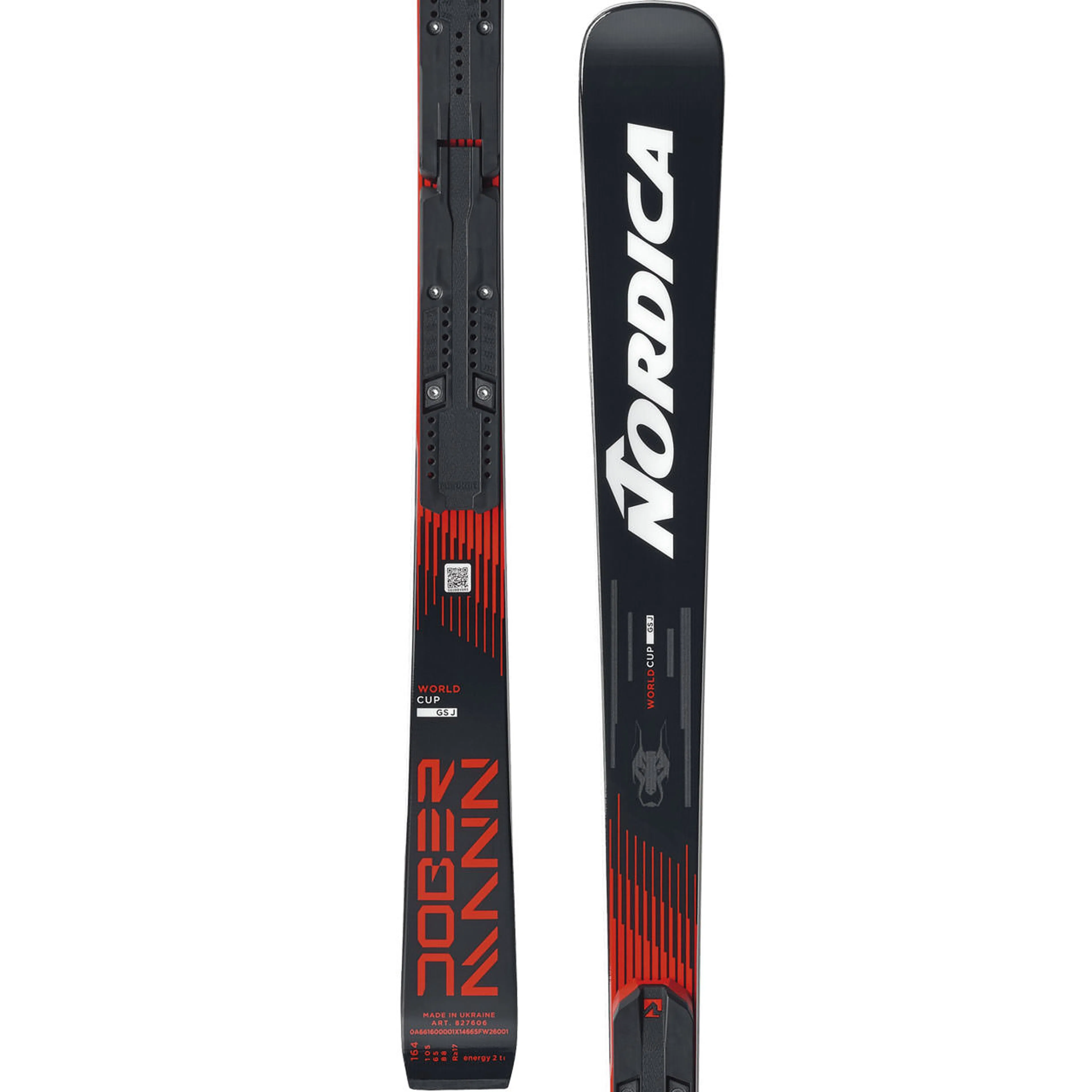 Горные лыжи Nordica Dobermann GSJ Plate U14 U12 U10 U8