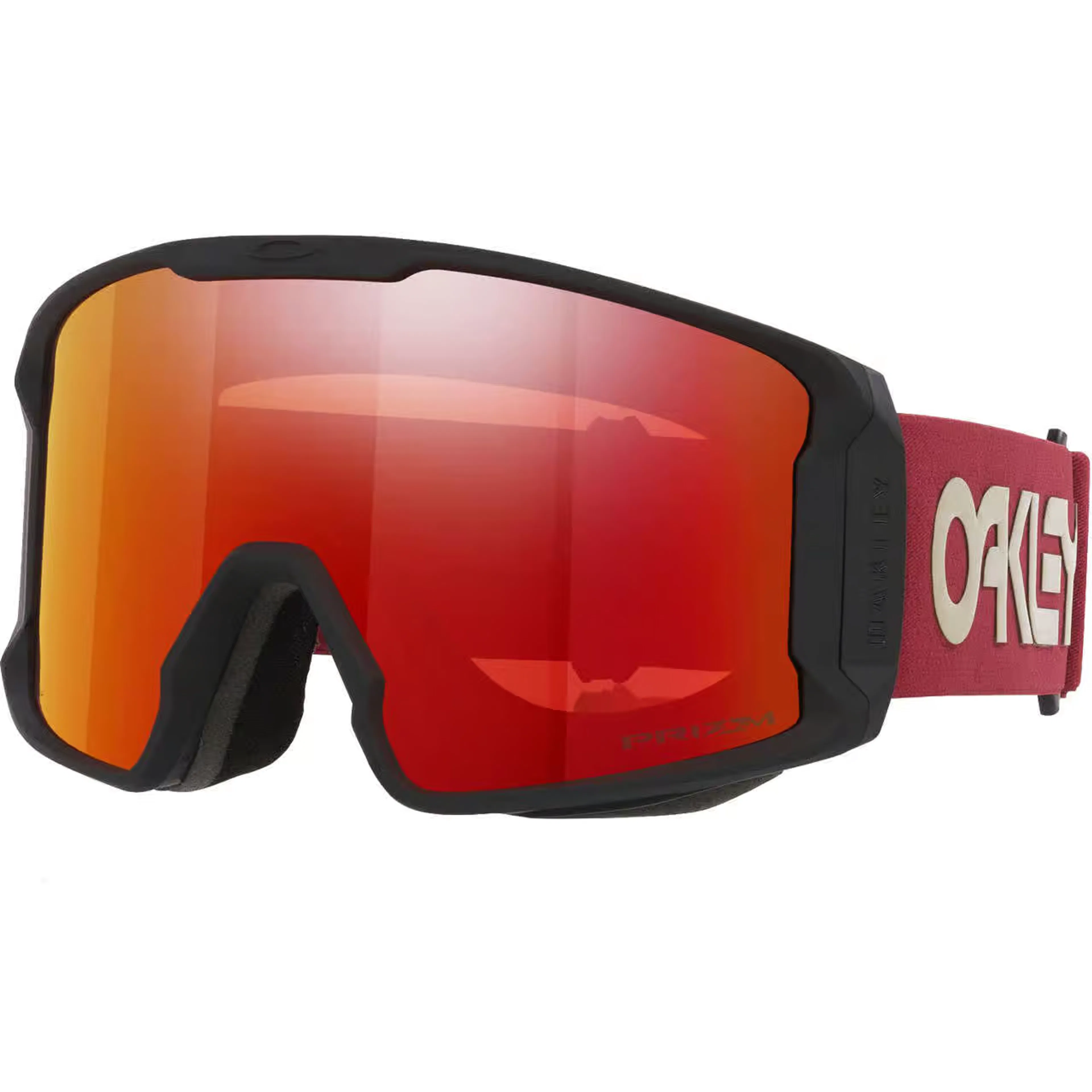 Маска OAKLEY Line Miner L iron B1B - Prizm Torch Iridium, красный