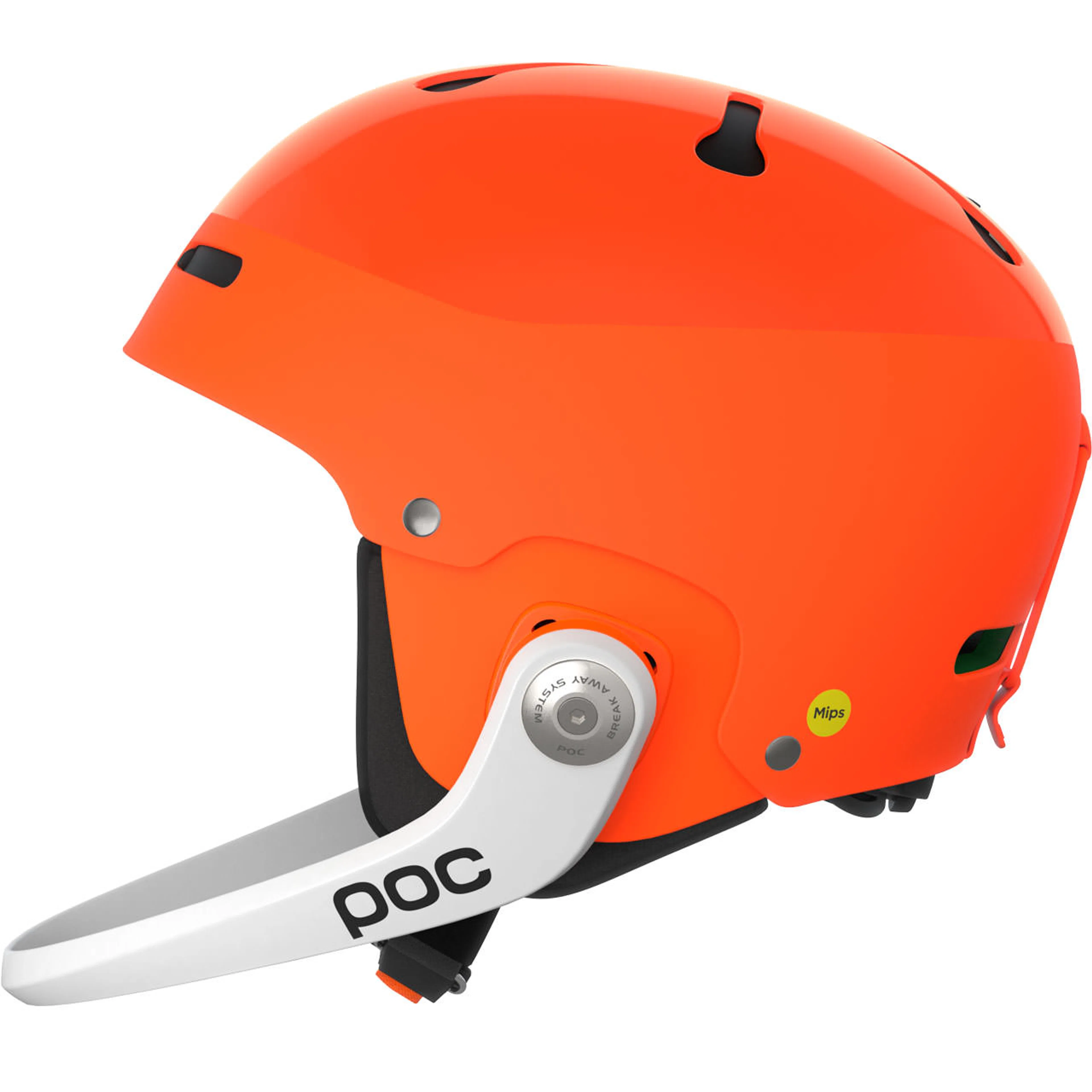 Шлем POC Artic SL Mips fluorescent, оранжевый