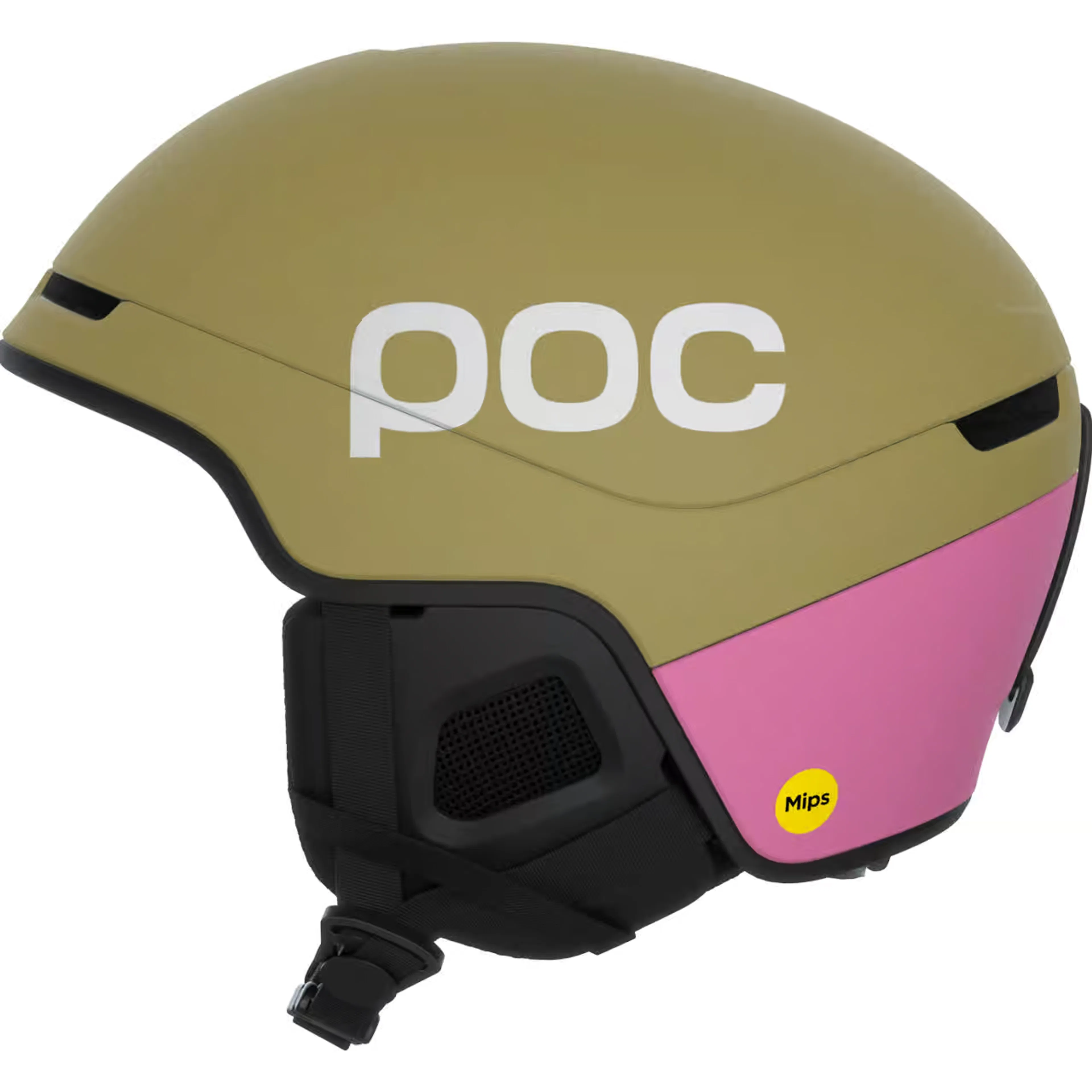Шлем POC Obex Contour olivine thulite, зелёный, матовый