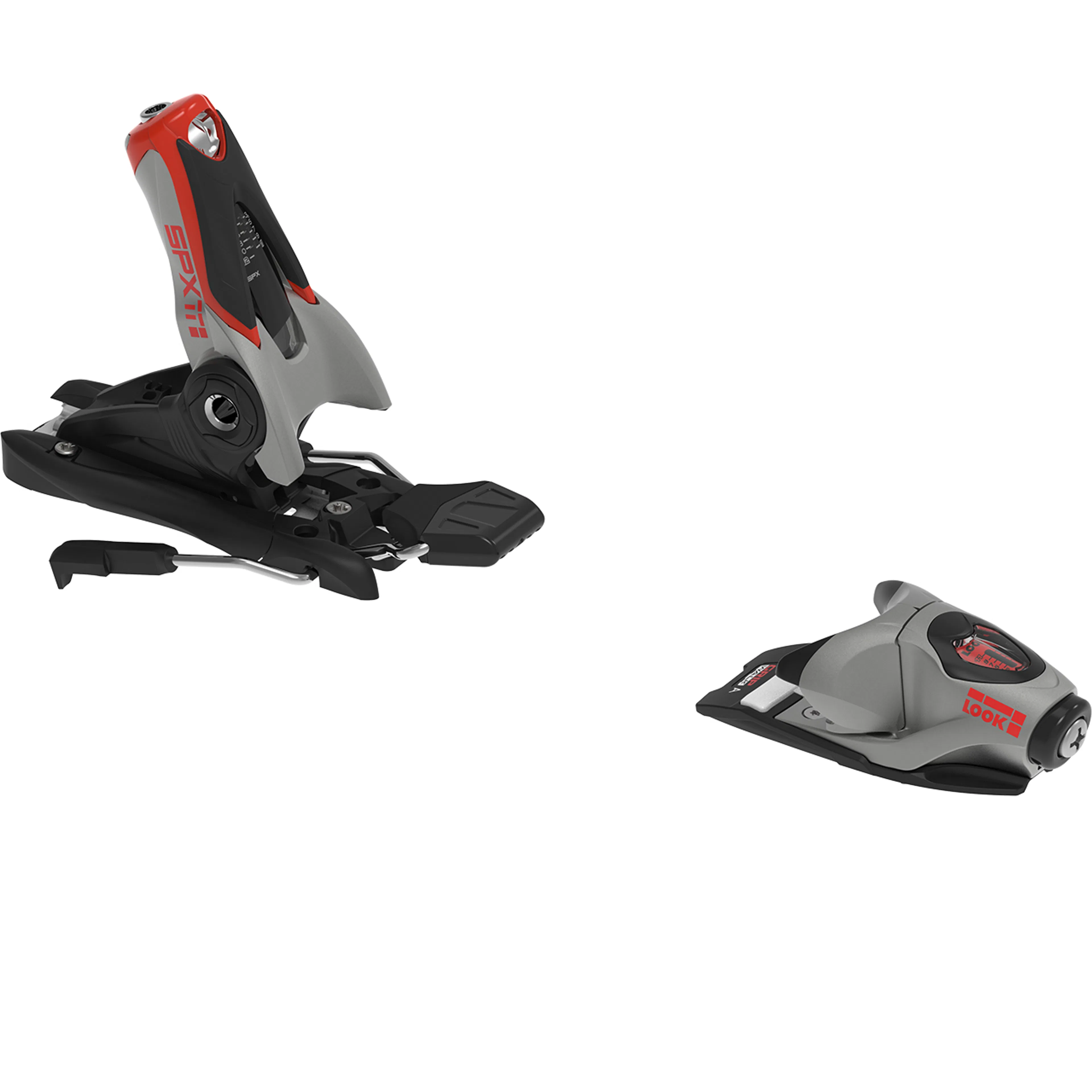Крепления Rossignol Look SPX 11 GW B73 (DIN 3,5 - 11), серебристый, красный