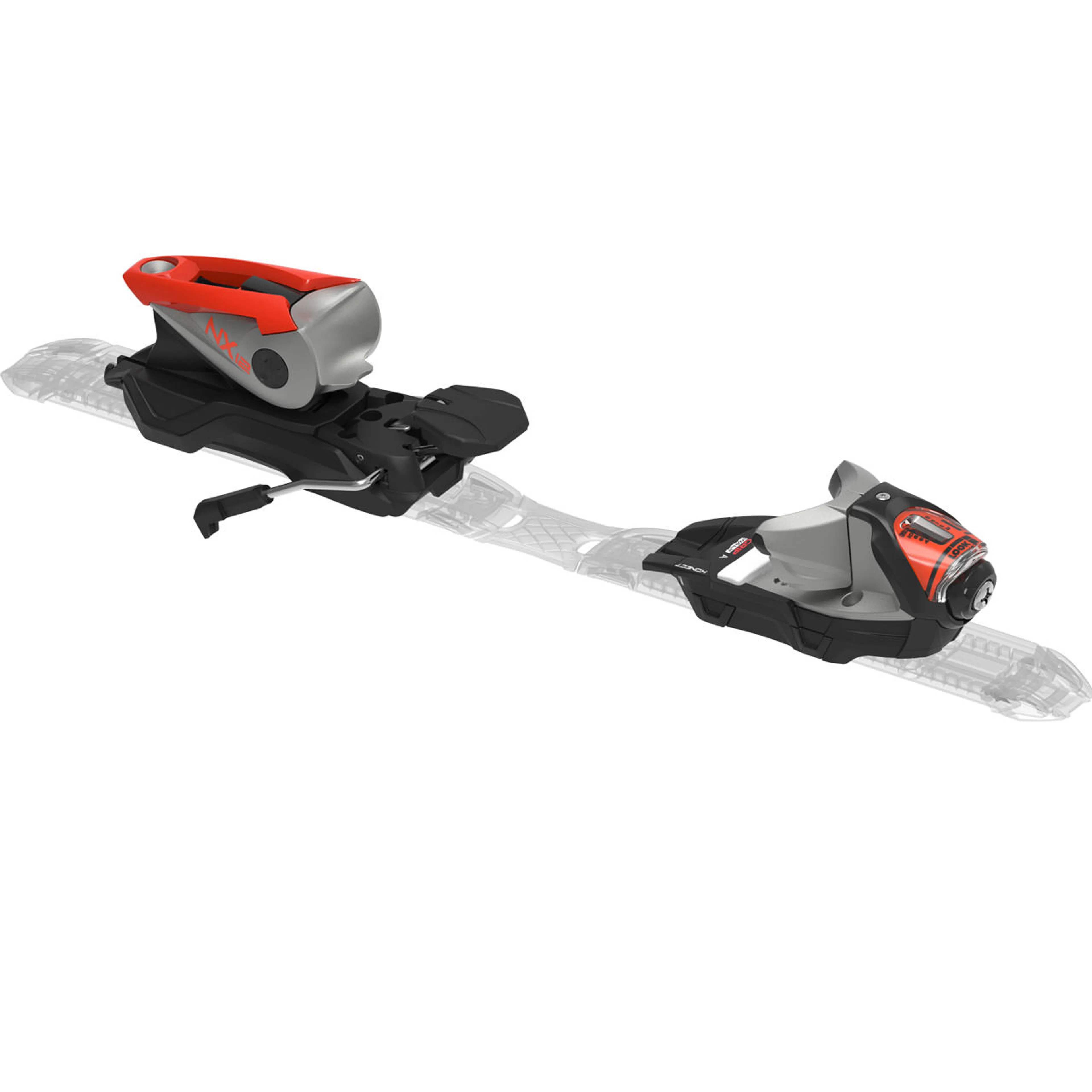 Крепления Rossignol Look NX 12 Konect GW B80 (DIN 3.5 - 12), серебристый, красный