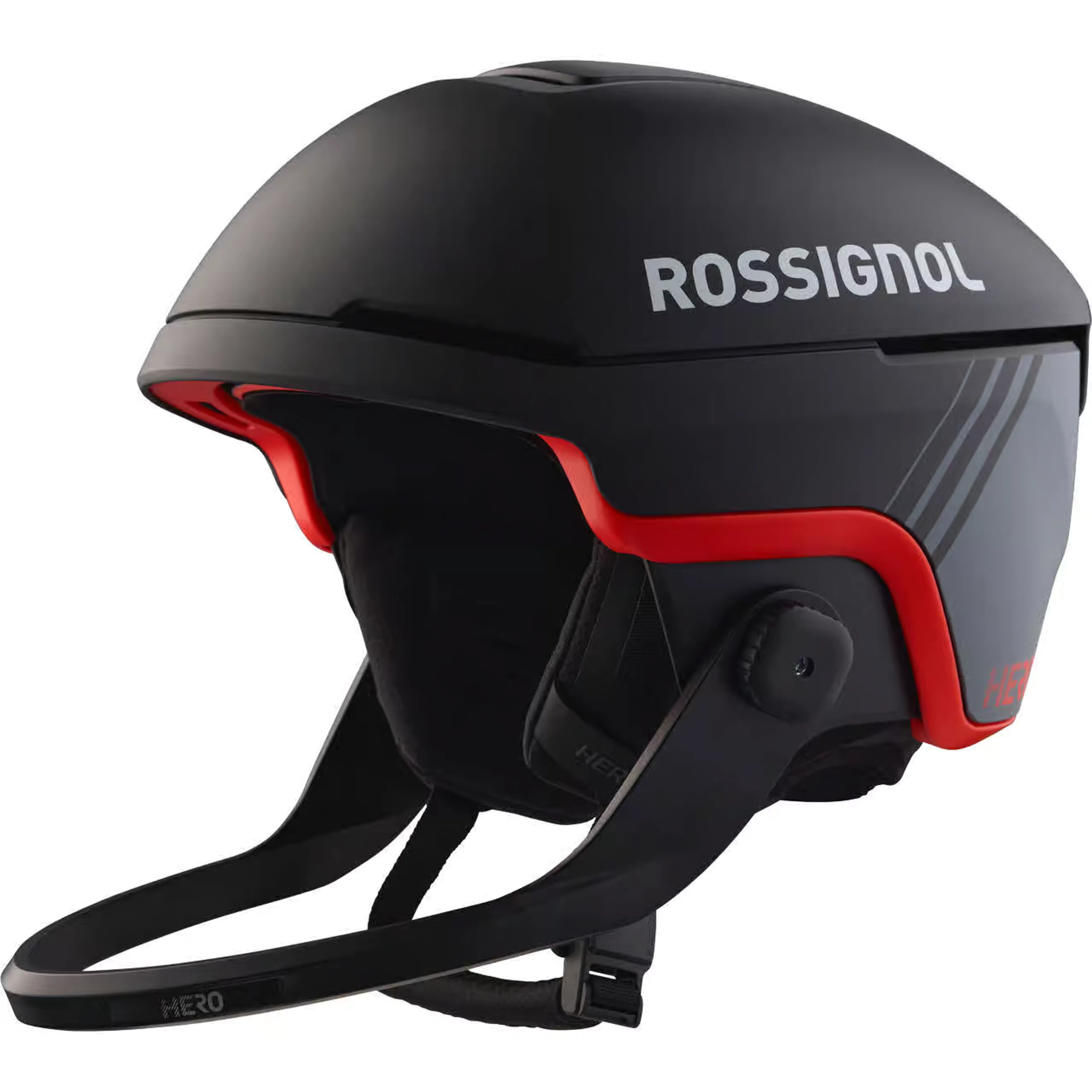 Шлем Rossignol Hero Slalom with Chinguard, чёрный