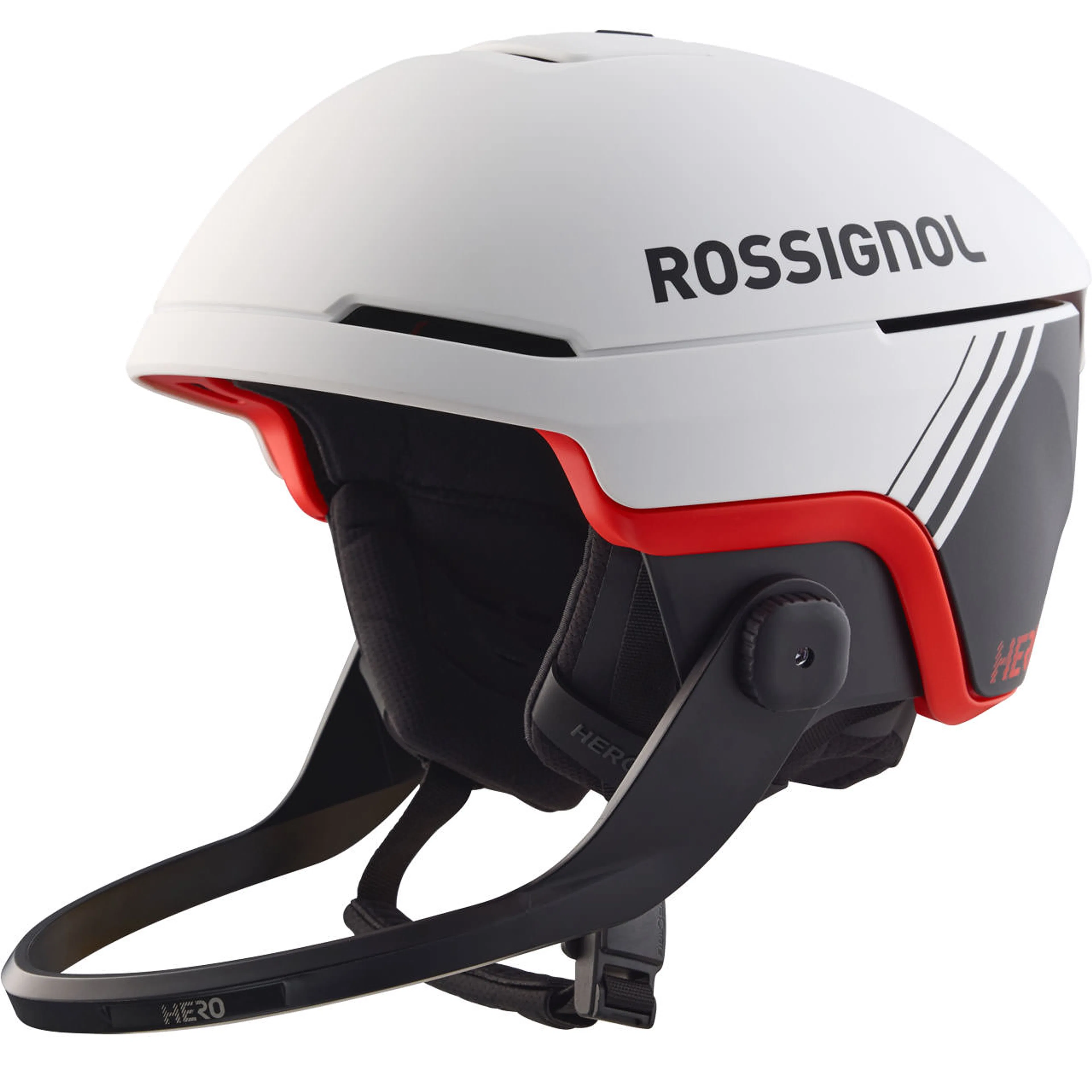 Шлем Rossignol Hero Slalom with Chinguard, белый