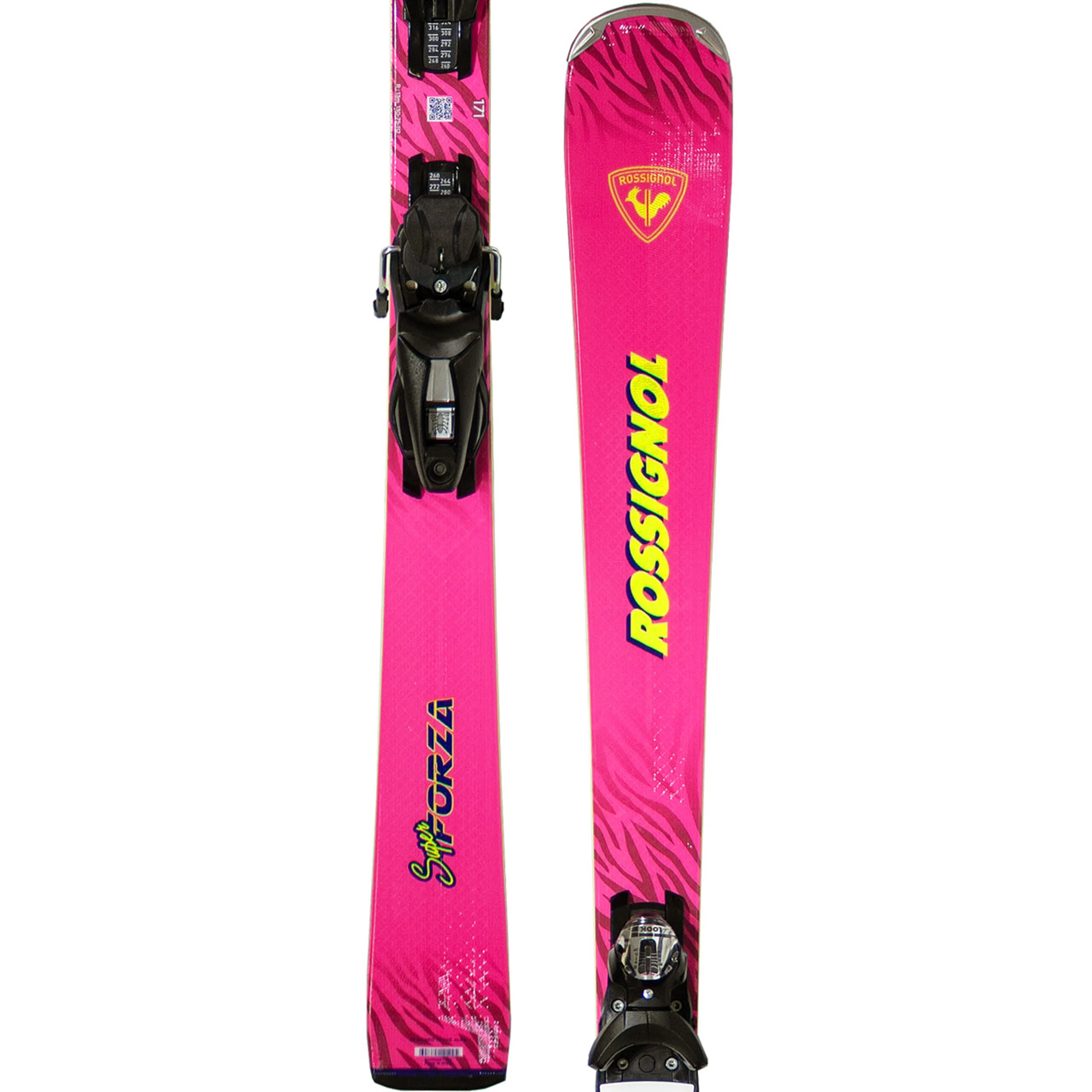 Горные лыжи Rossignol Super Forza Konect, розовый