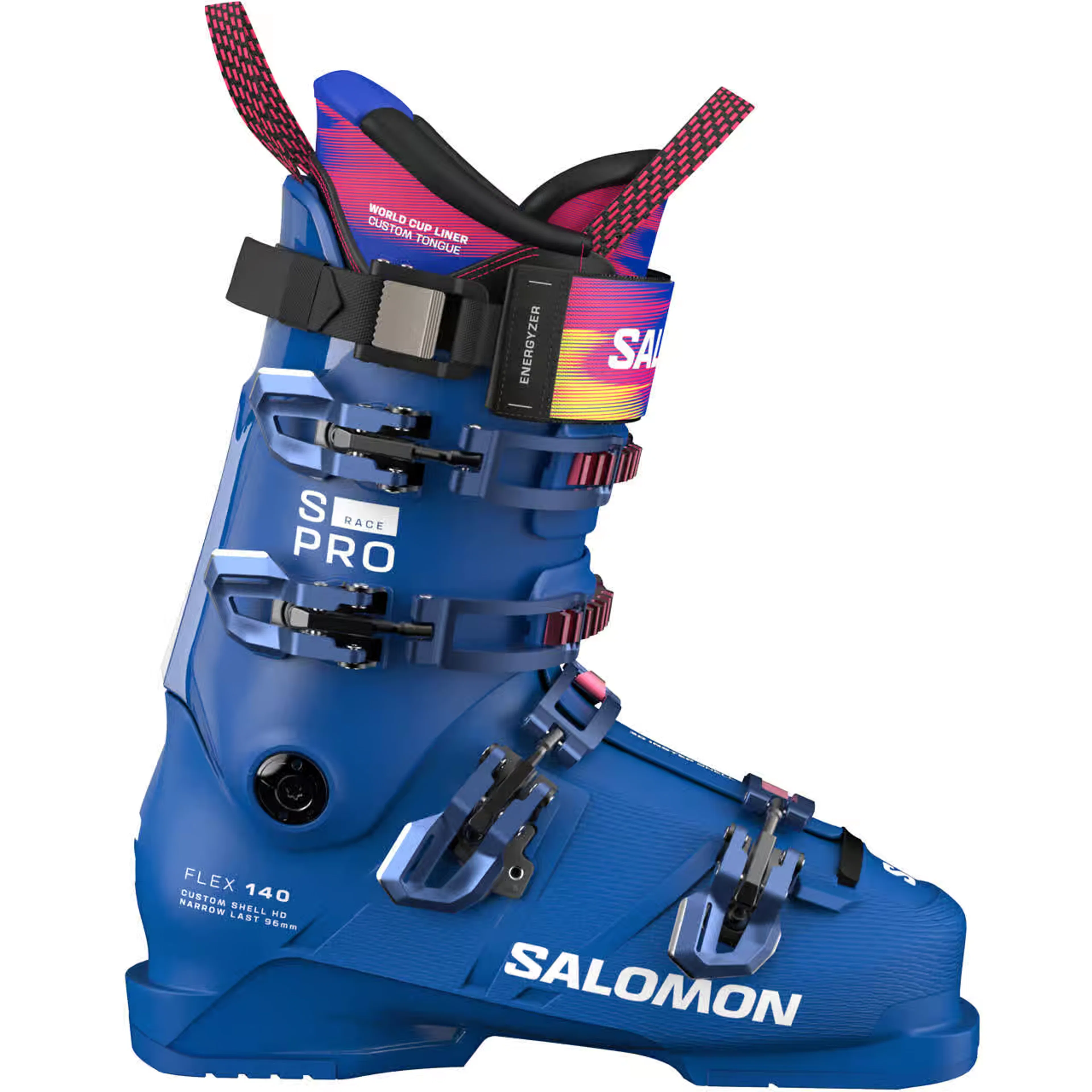 Горнолыжные ботинки Salomon S Pro Race 140 race equipe, синий, белый