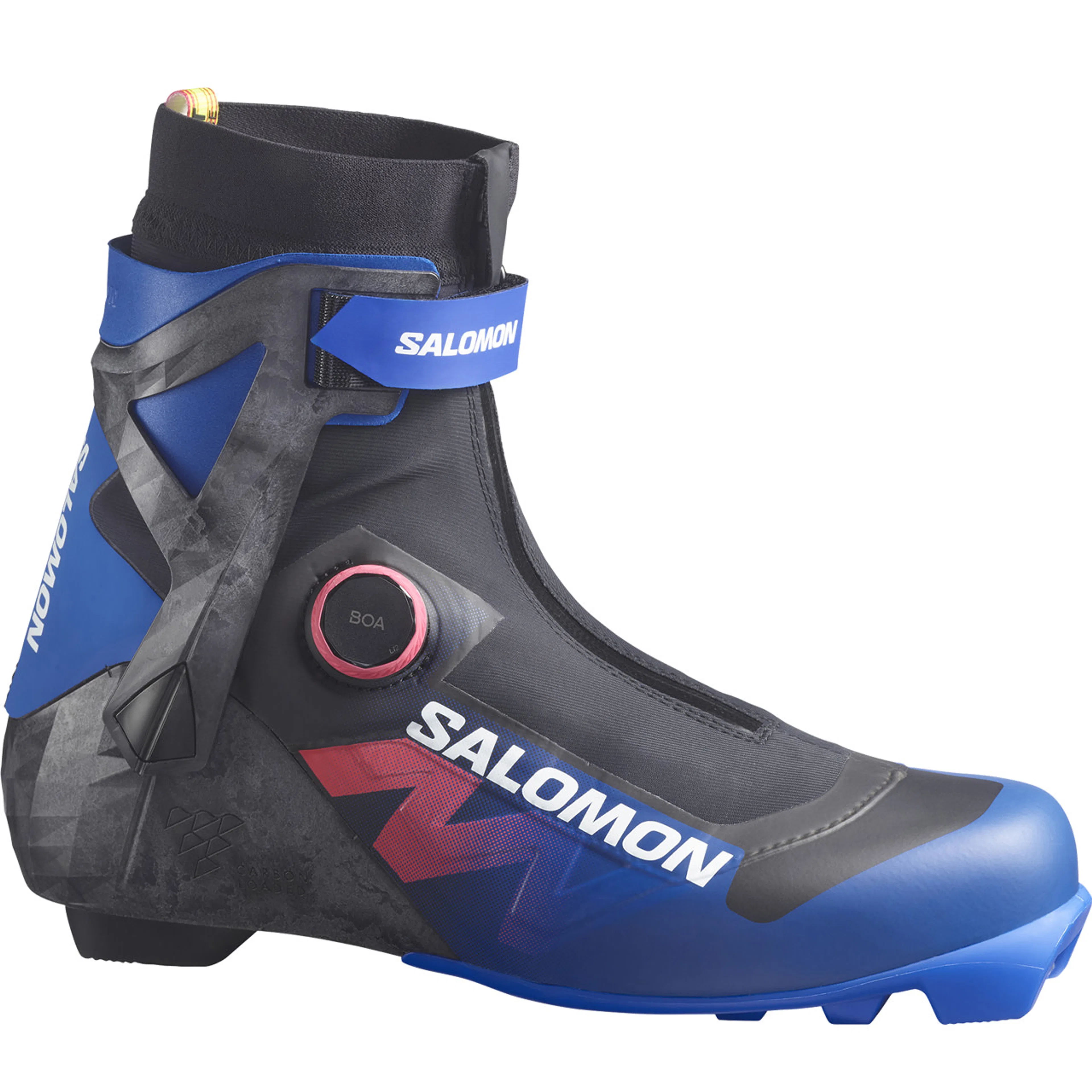 Горнолыжные ботинки Salomon Equipe Race Skate BOA race equipe, чёрный, синий