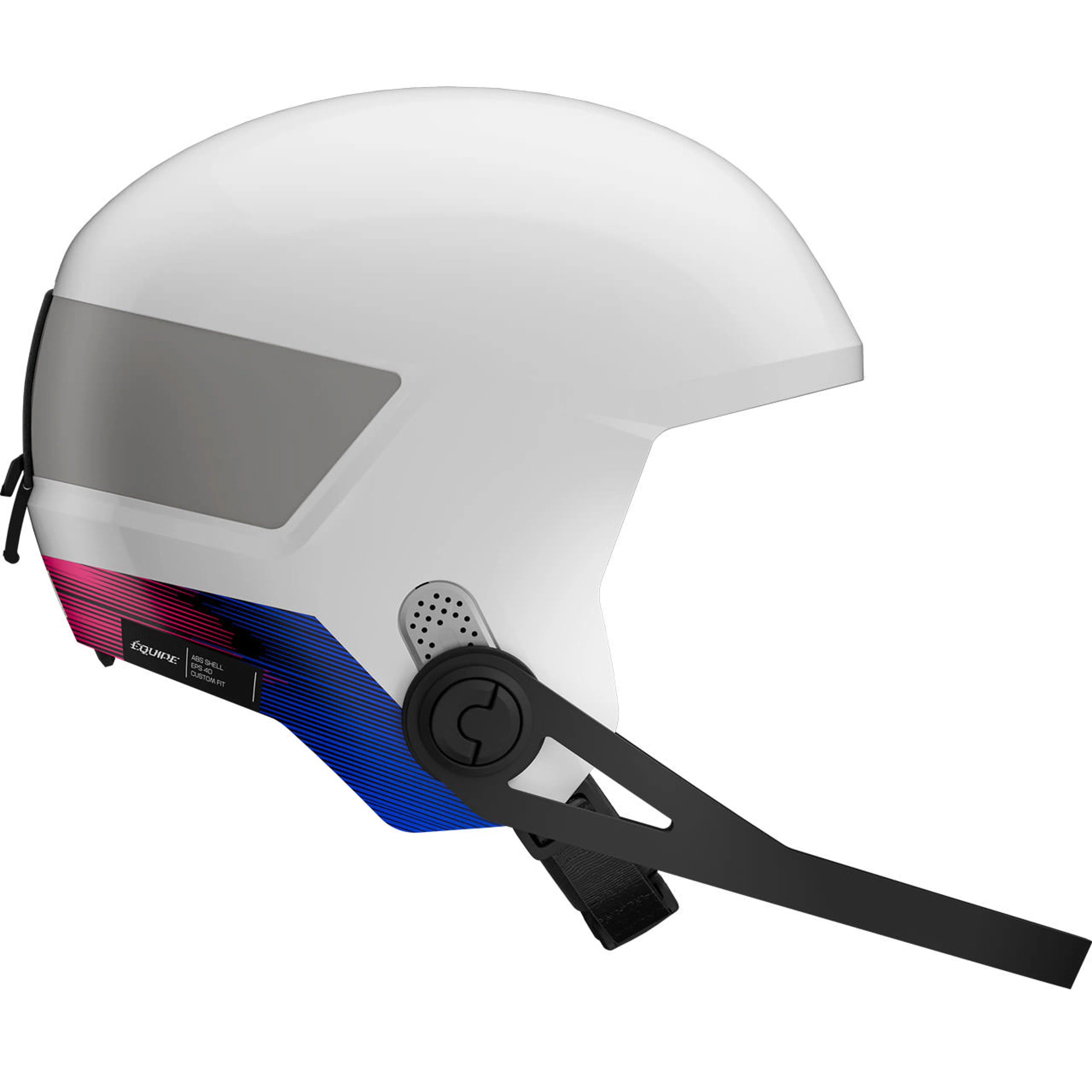 Шлем Salomon Equipe FIS + Kinnbügel race, детскый, белый, синий