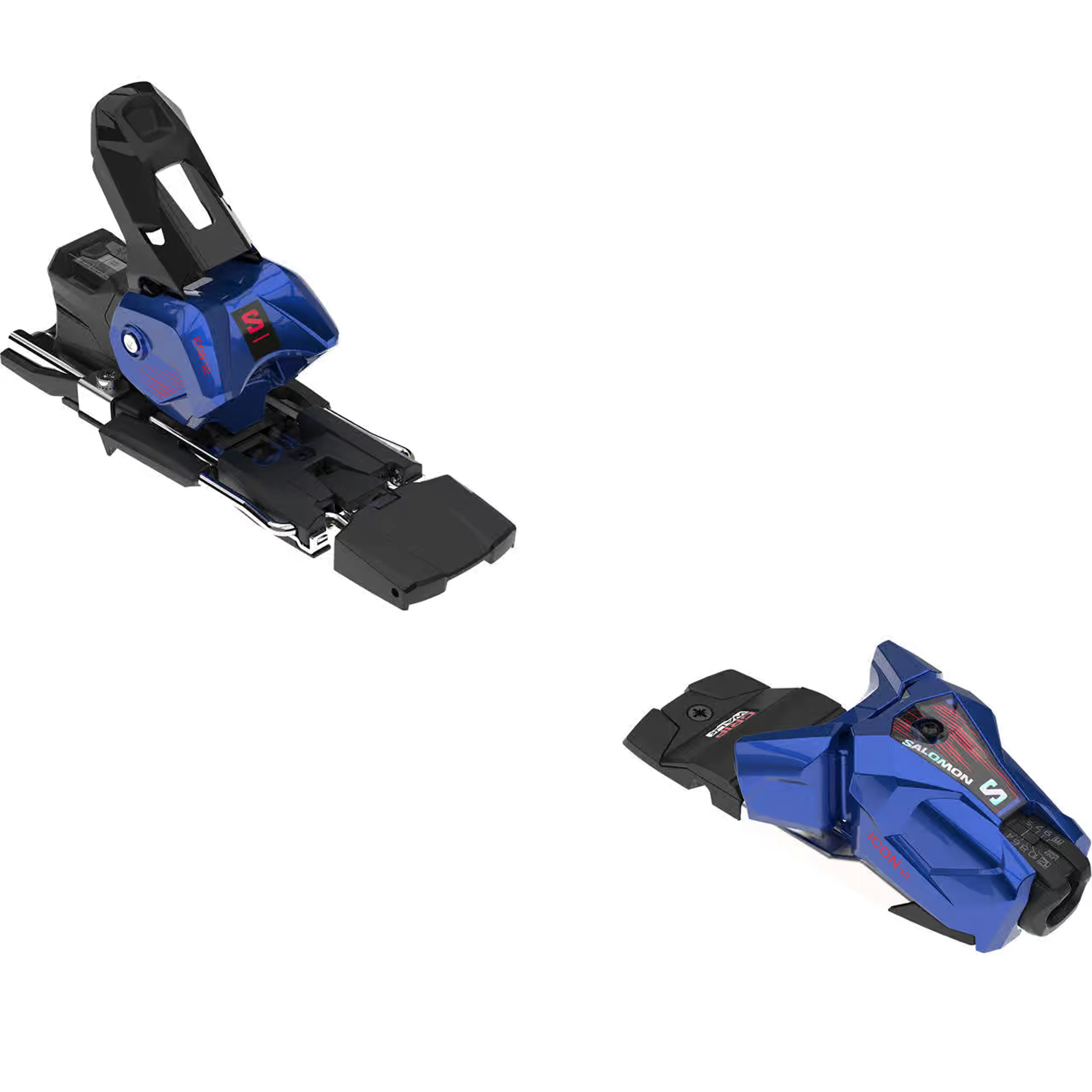 Крепления Salomon N Icon 12 GW race equipe, синий, красный