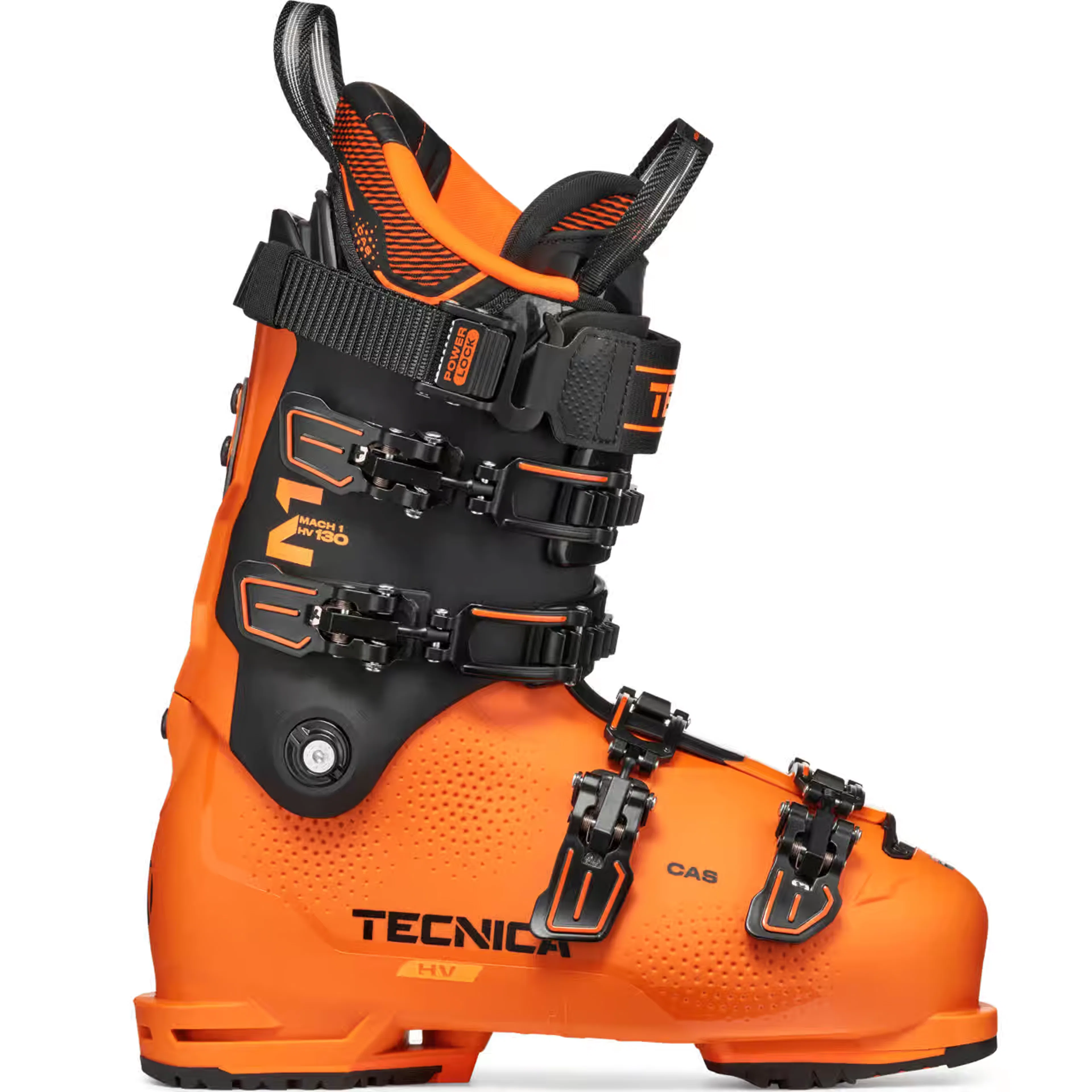 Горнолыжные ботинки Tecnica Mach1 HV 130 TD GW icon, оранжевый, чёрный