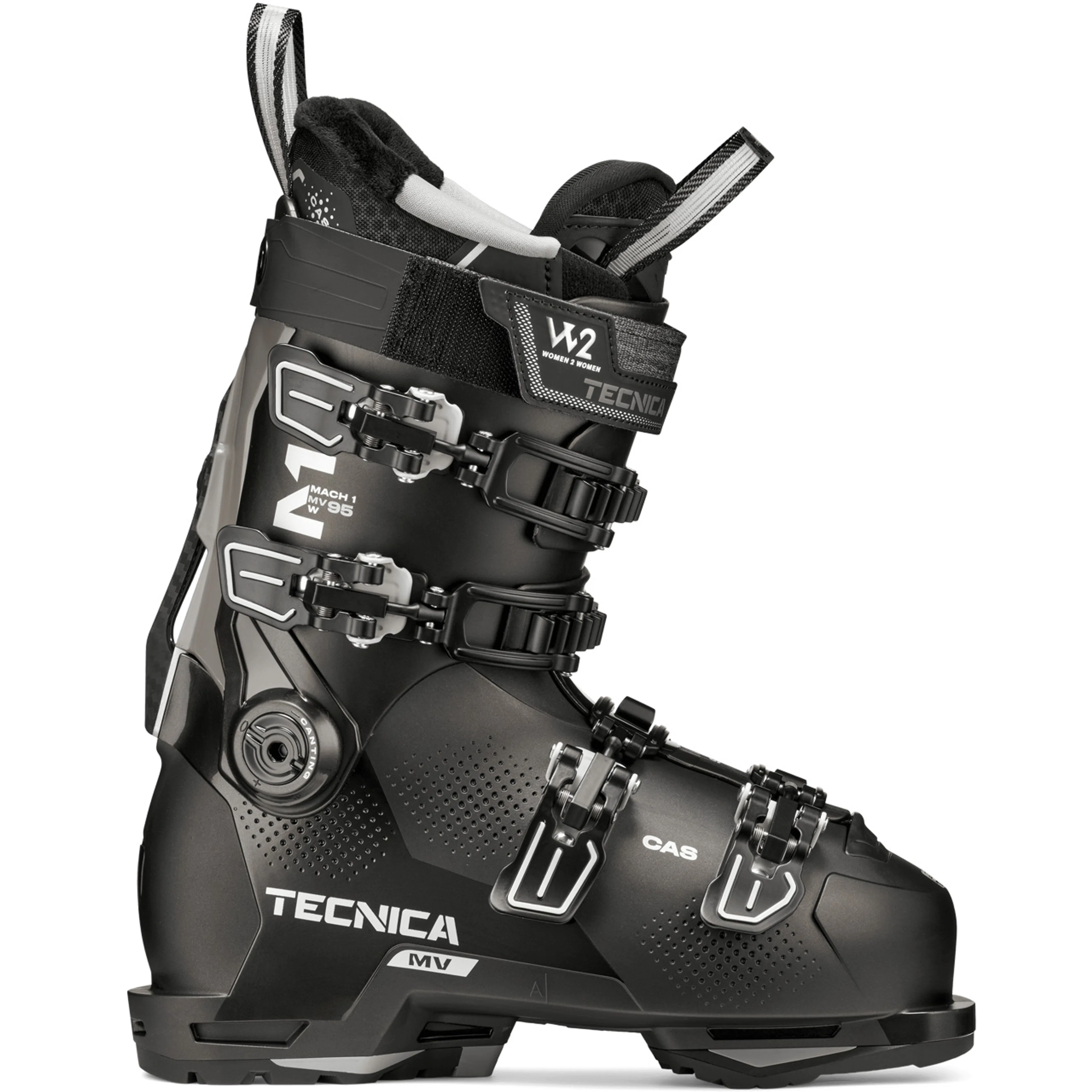 Горнолыжные ботинки Tecnica Mach1 MV 95 W TD2 GW, чёрный, золотой