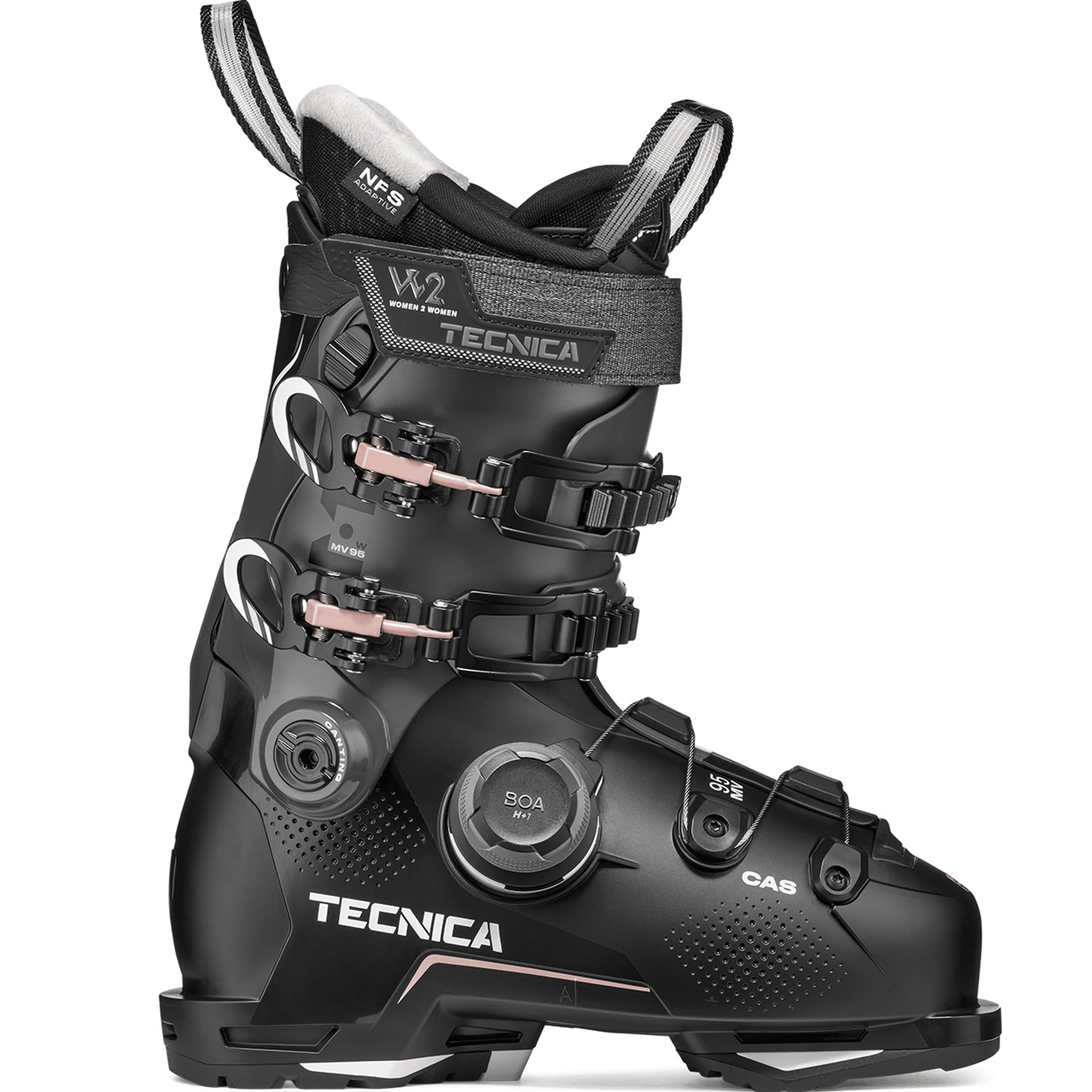 Горнолыжные ботинки Tecnica Mach BOA MV 95 W GW, чёрный