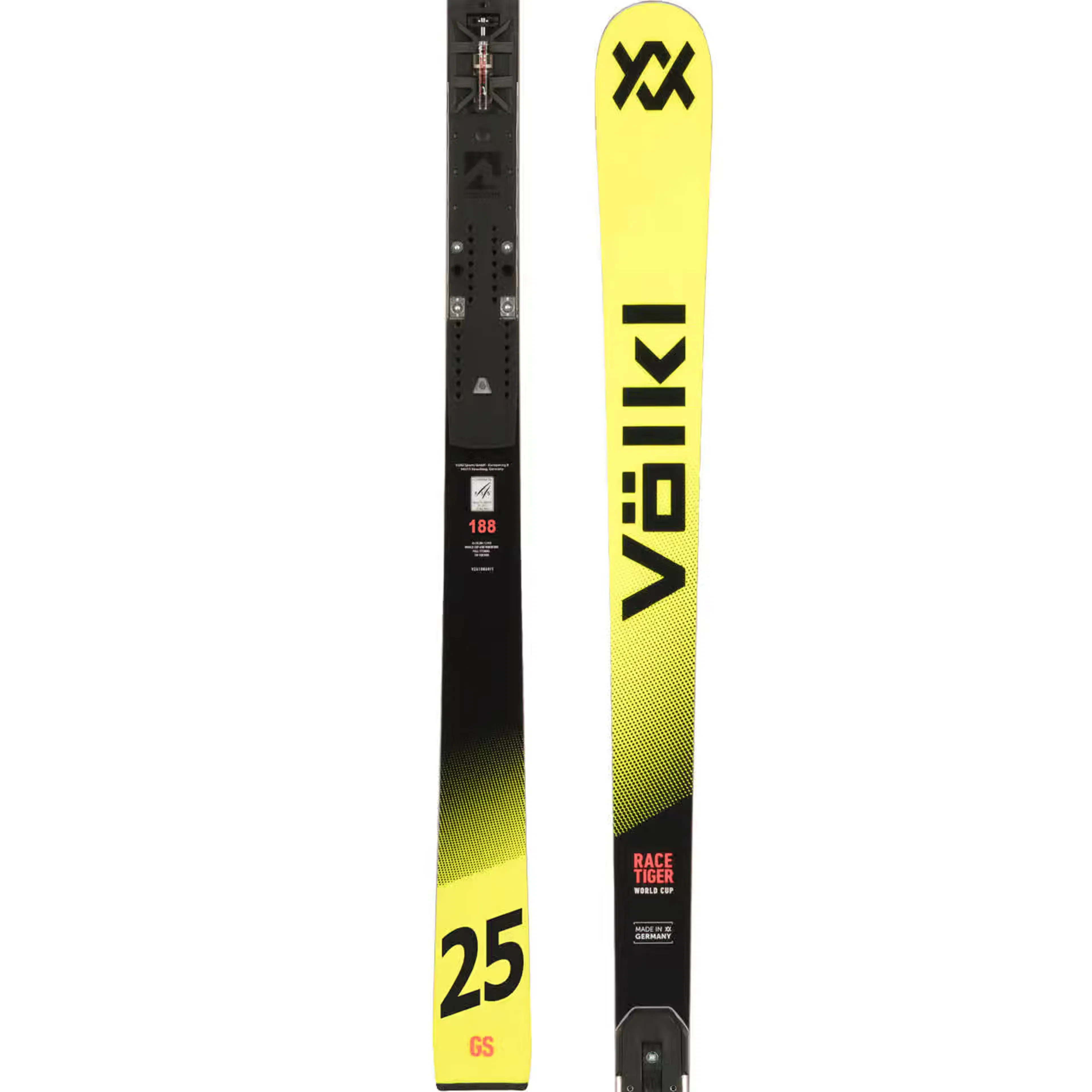 Горные лыжи Völkl Racetiger GS R WC Plate Masters U16 U14