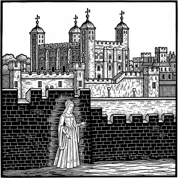 The Tower of London and the Lady in White