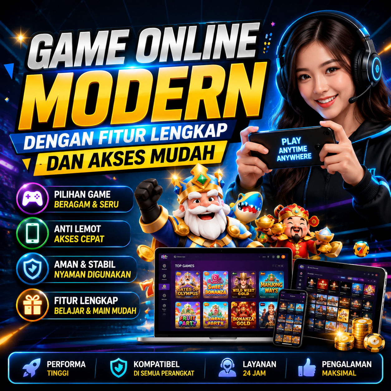 PT89 Game Online Modern dengan Fitur Lengkap dan Akses Mudah