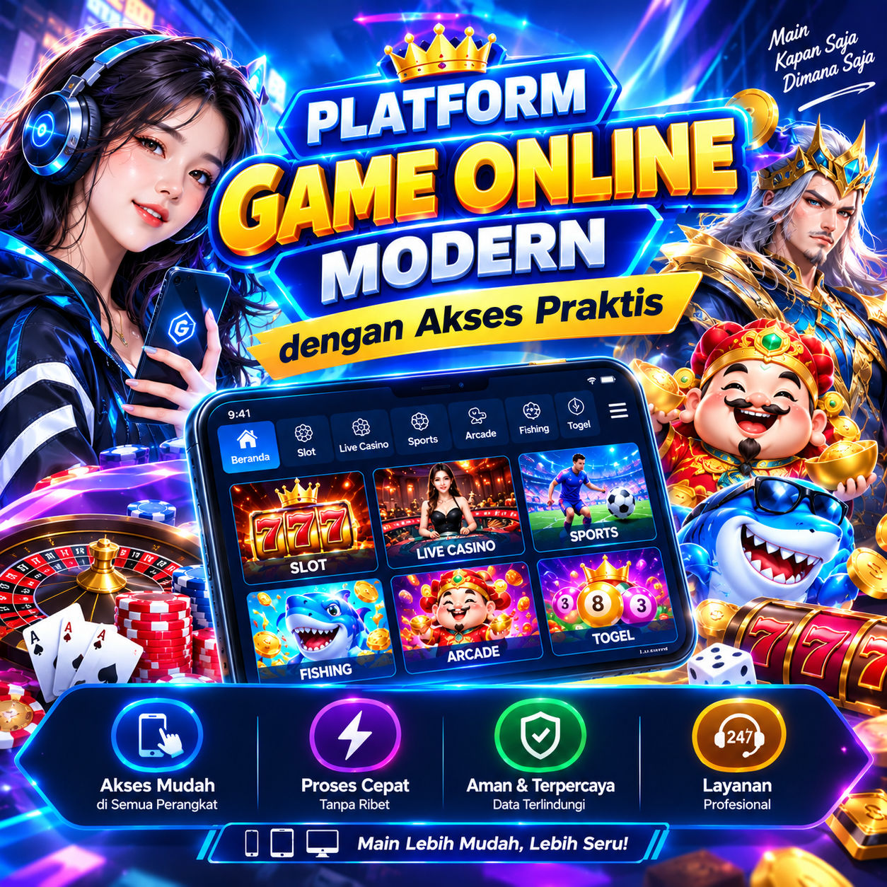 MAWARTOTO: Platform Game Online Modern dengan Akses Praktis image 1