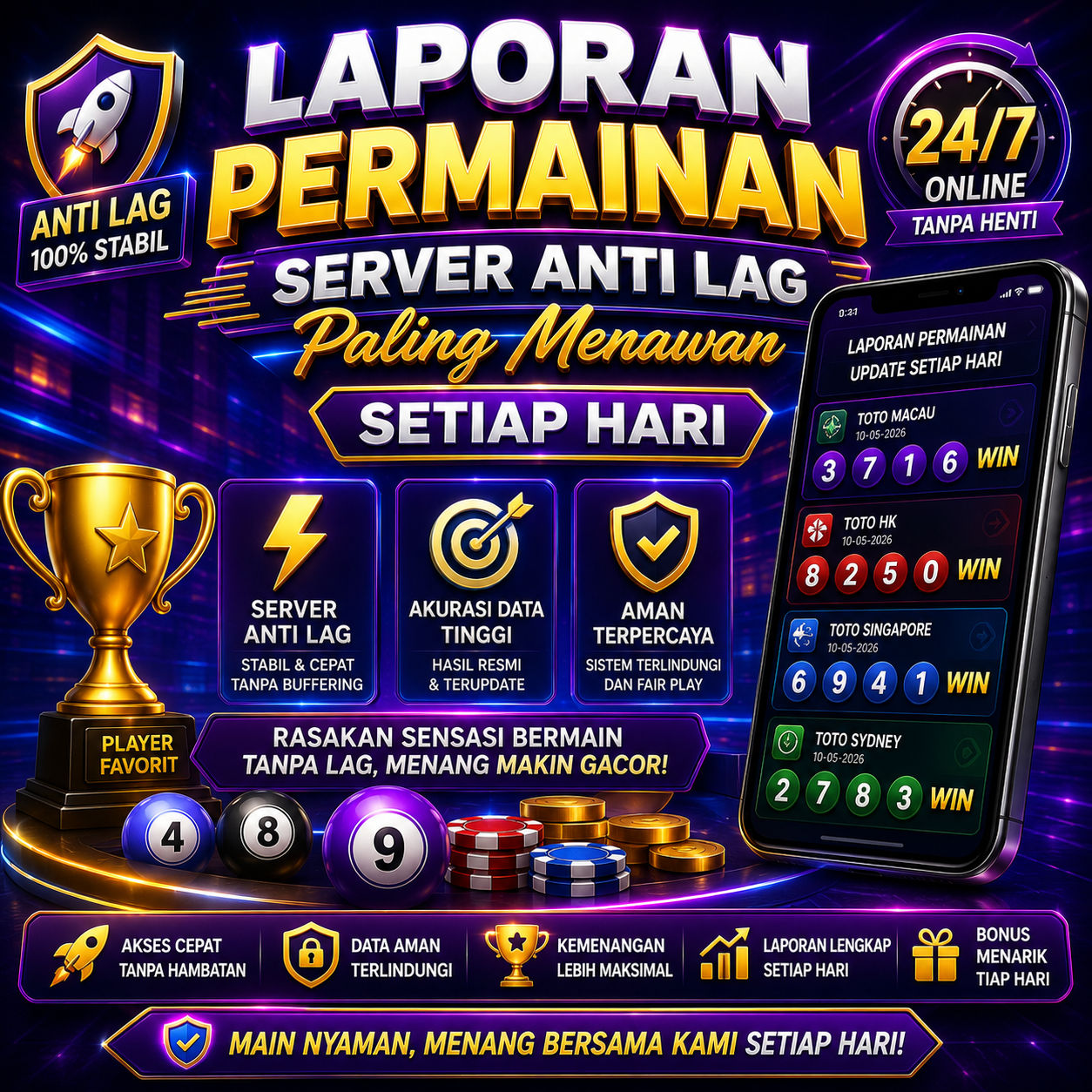 Update MAWARTOTO: Laporan Permainan Server Anti Lag Paling Menawan Setiap Hari image 1