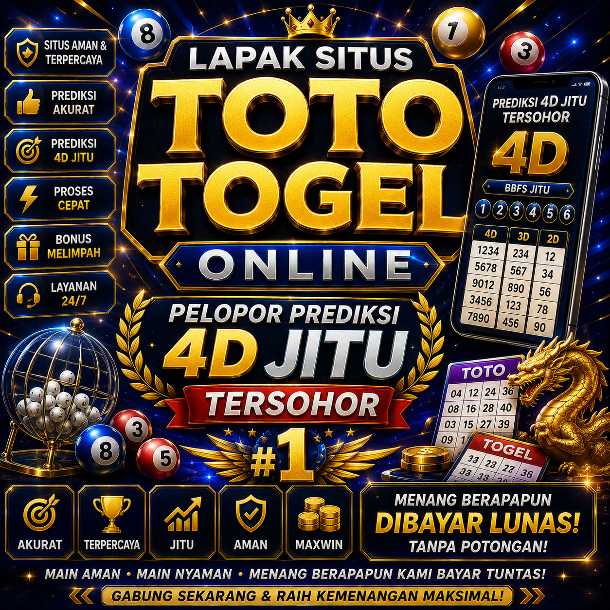 INDO178 🛩️ Lapak Situs Toto Togel Online Pelopor Prediksi 4D Jitu Tersohor #1