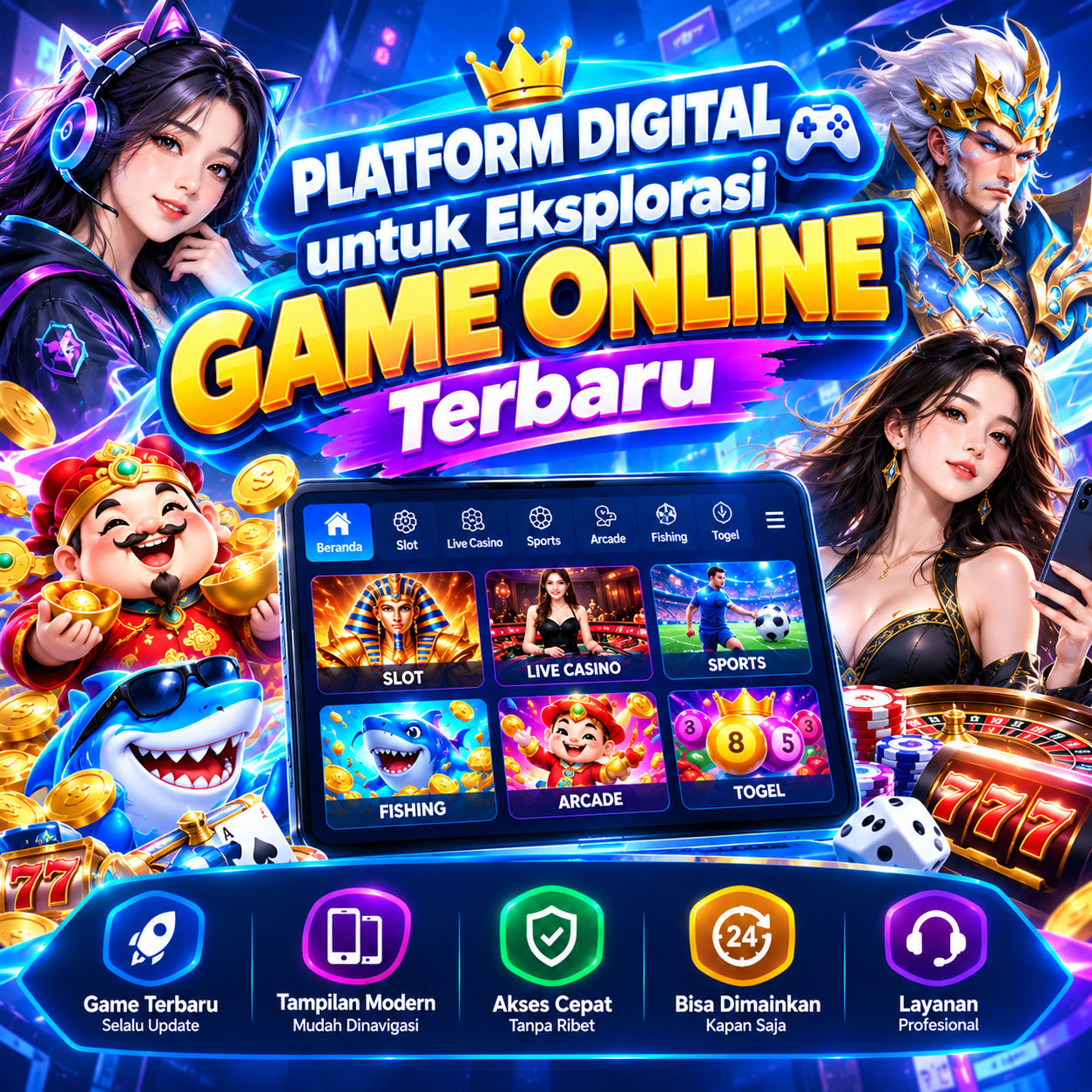 PISANGBET: Platform Digital untuk Eksplorasi Game Online Terbaru