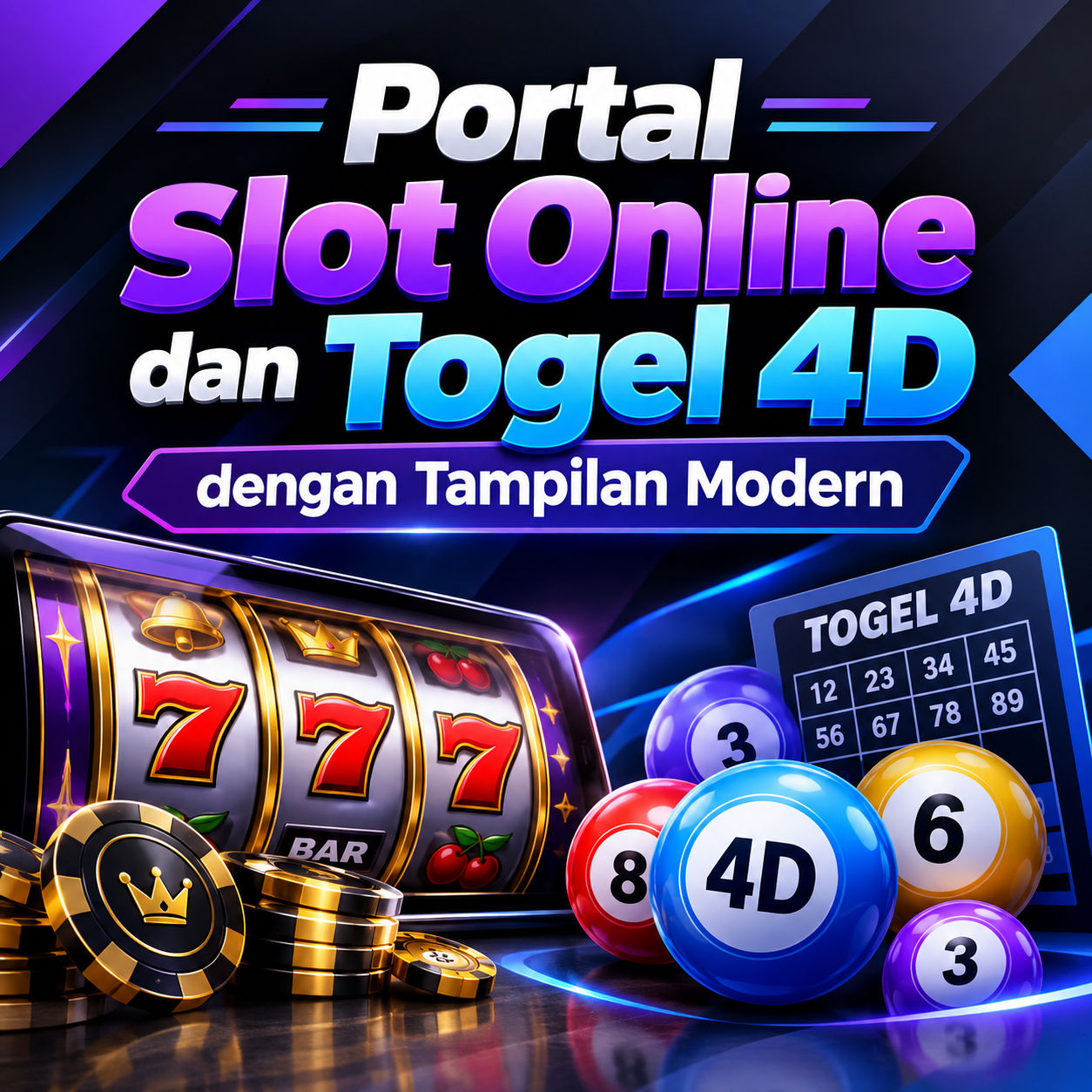 SURYA777: Portal Slot Online dan Togel 4D dengan Tampilan Modern